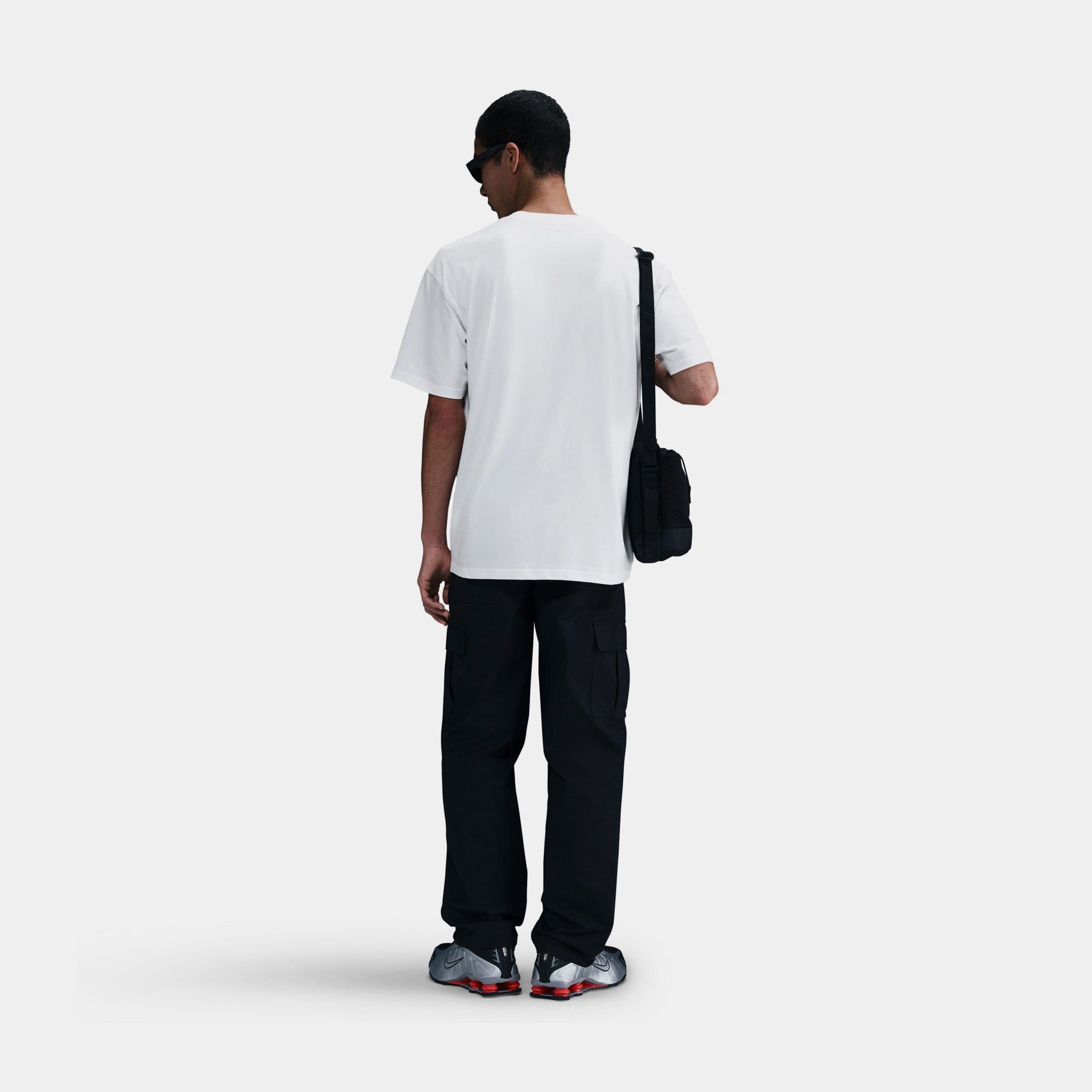Nike NSW Max90 Sole Food Mens Short Sleeve Shirt (White)