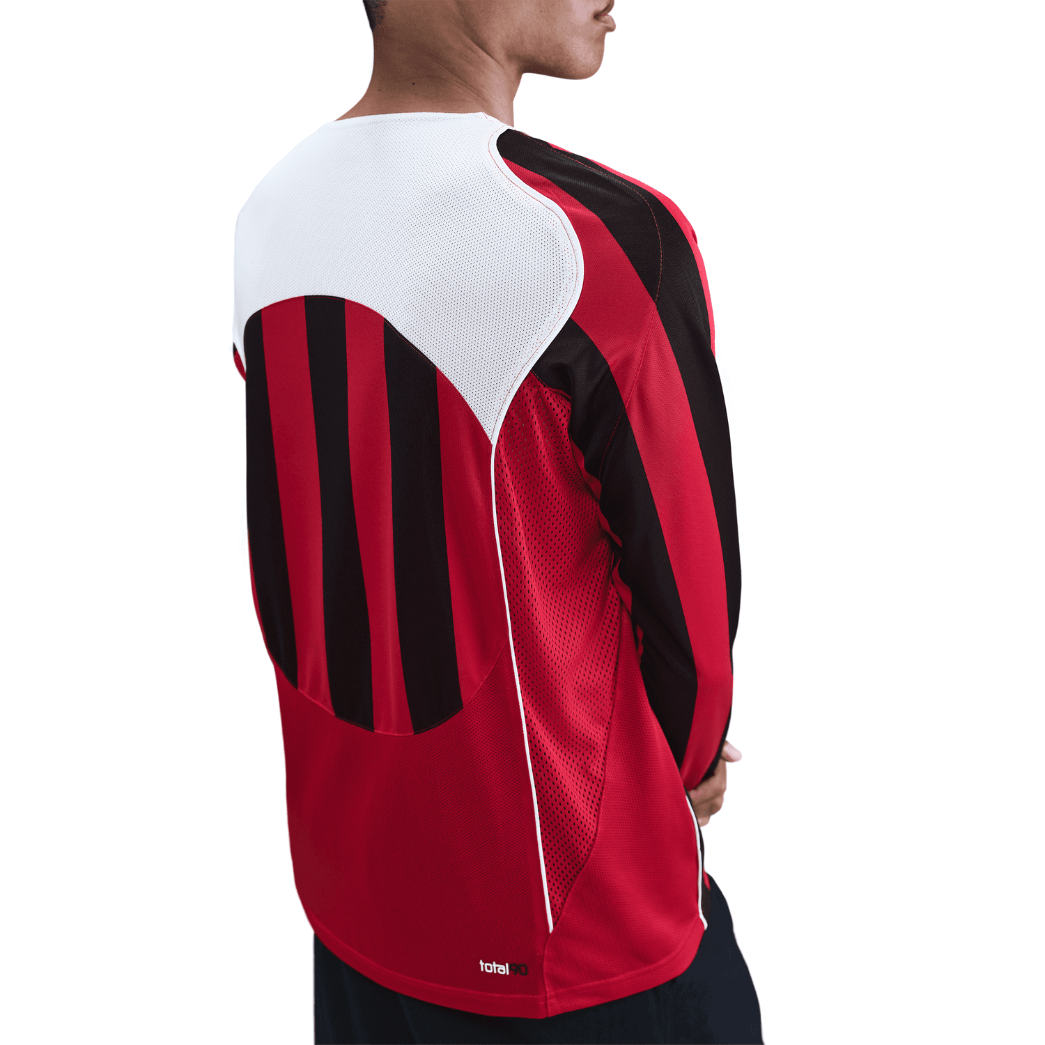 Nike Total 90 DF LS Soccer Top Red/Black
