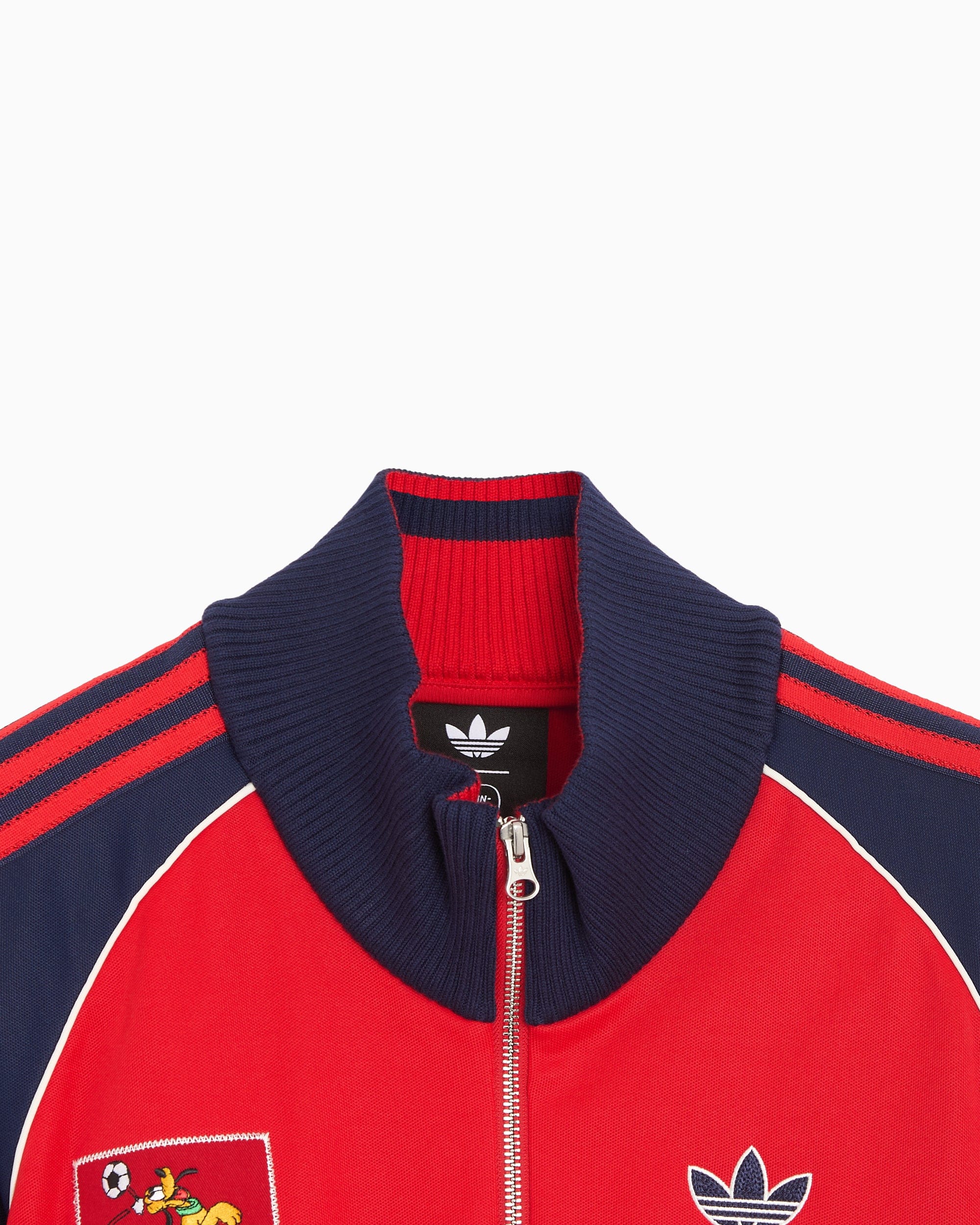 adidas Sudadera con cremallera con parches adidas Originals x Brain Dead x Disney para hombre