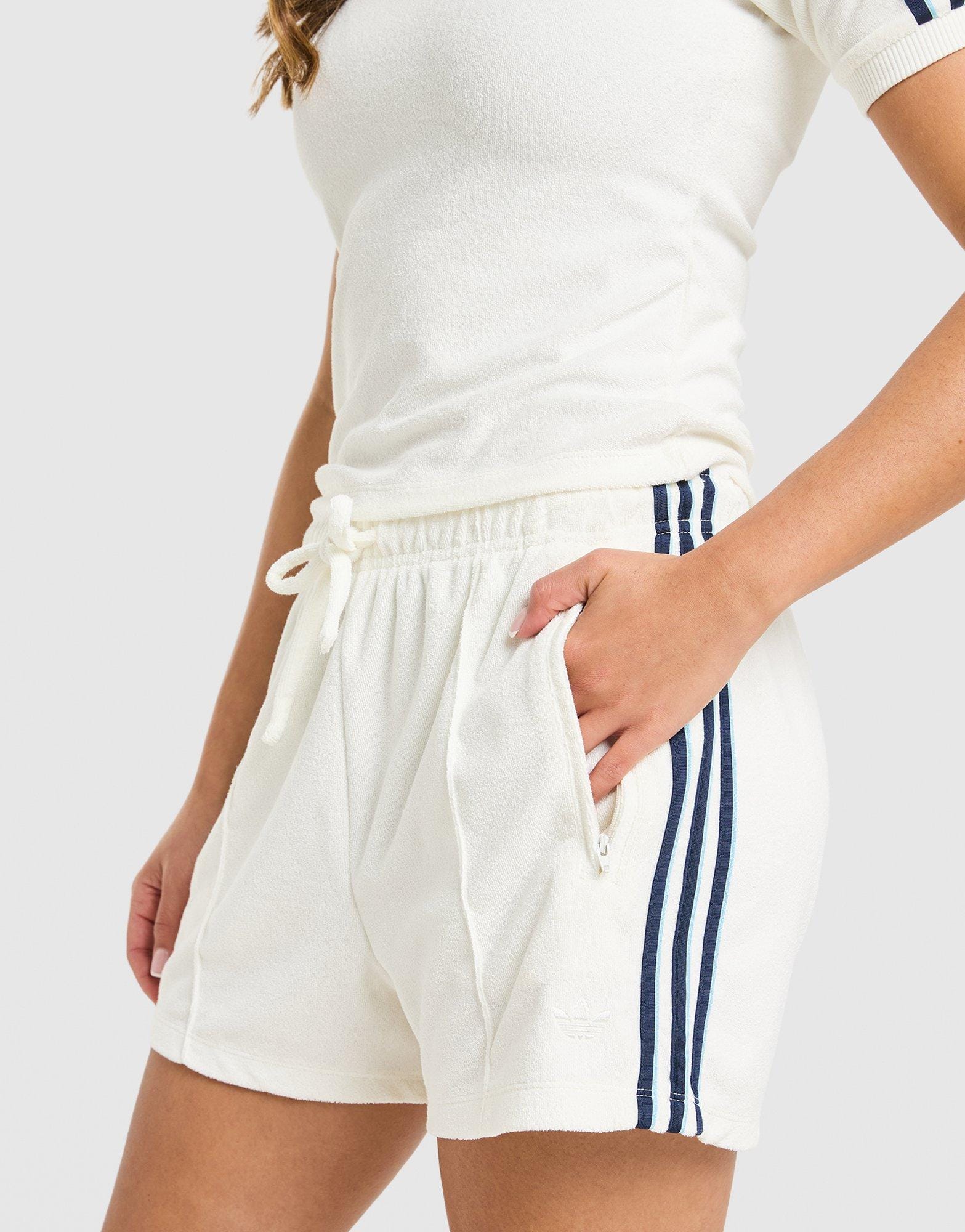 adidas 3 - Stripes Towel Shorts