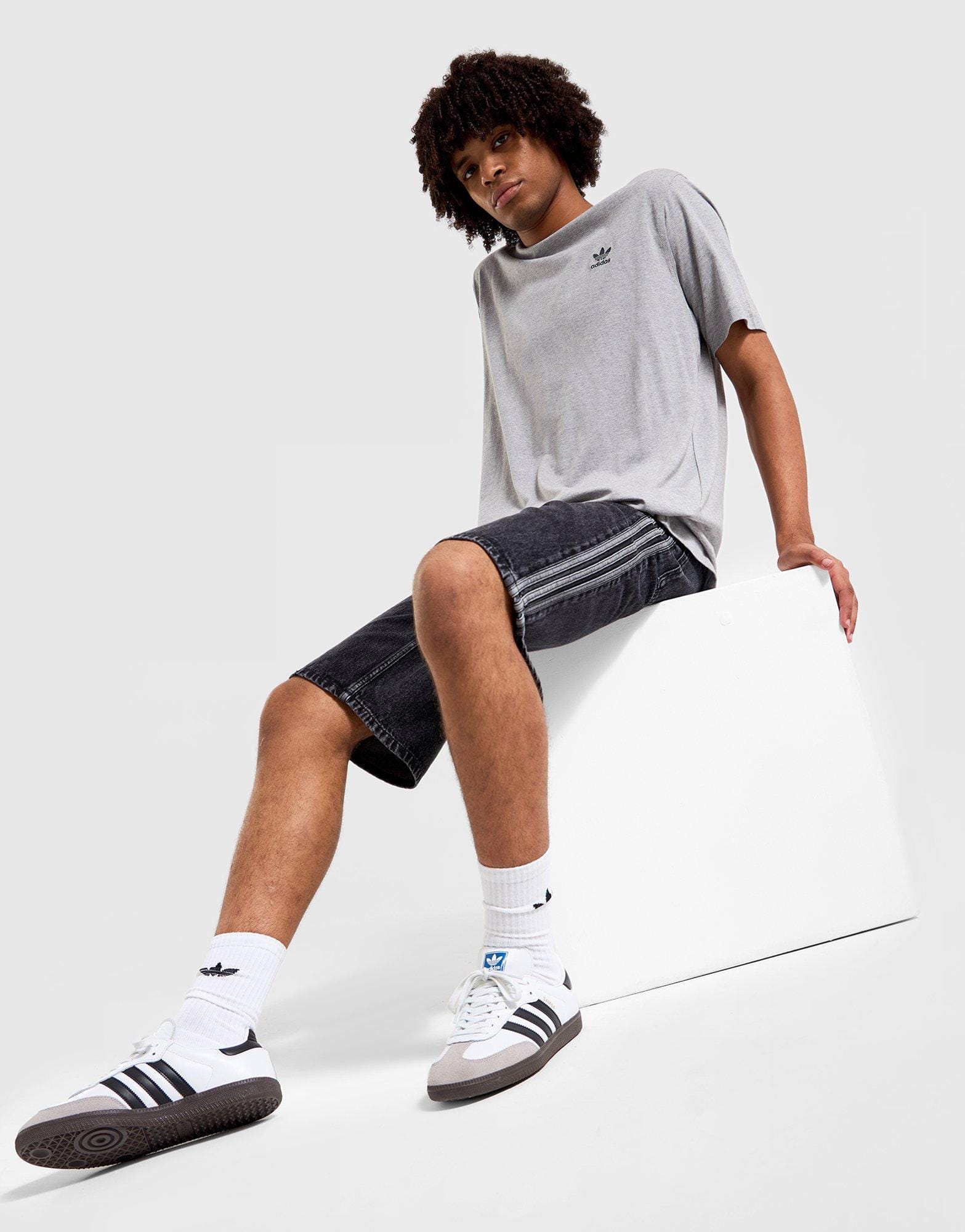 adidas Firebird Adicolor Denim Shorts