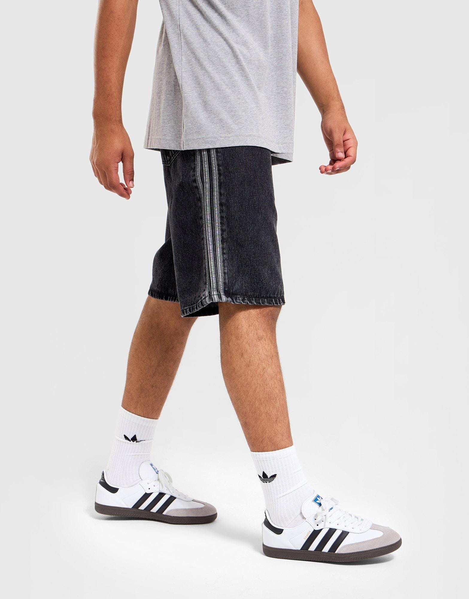 adidas Firebird Adicolor Denim Shorts