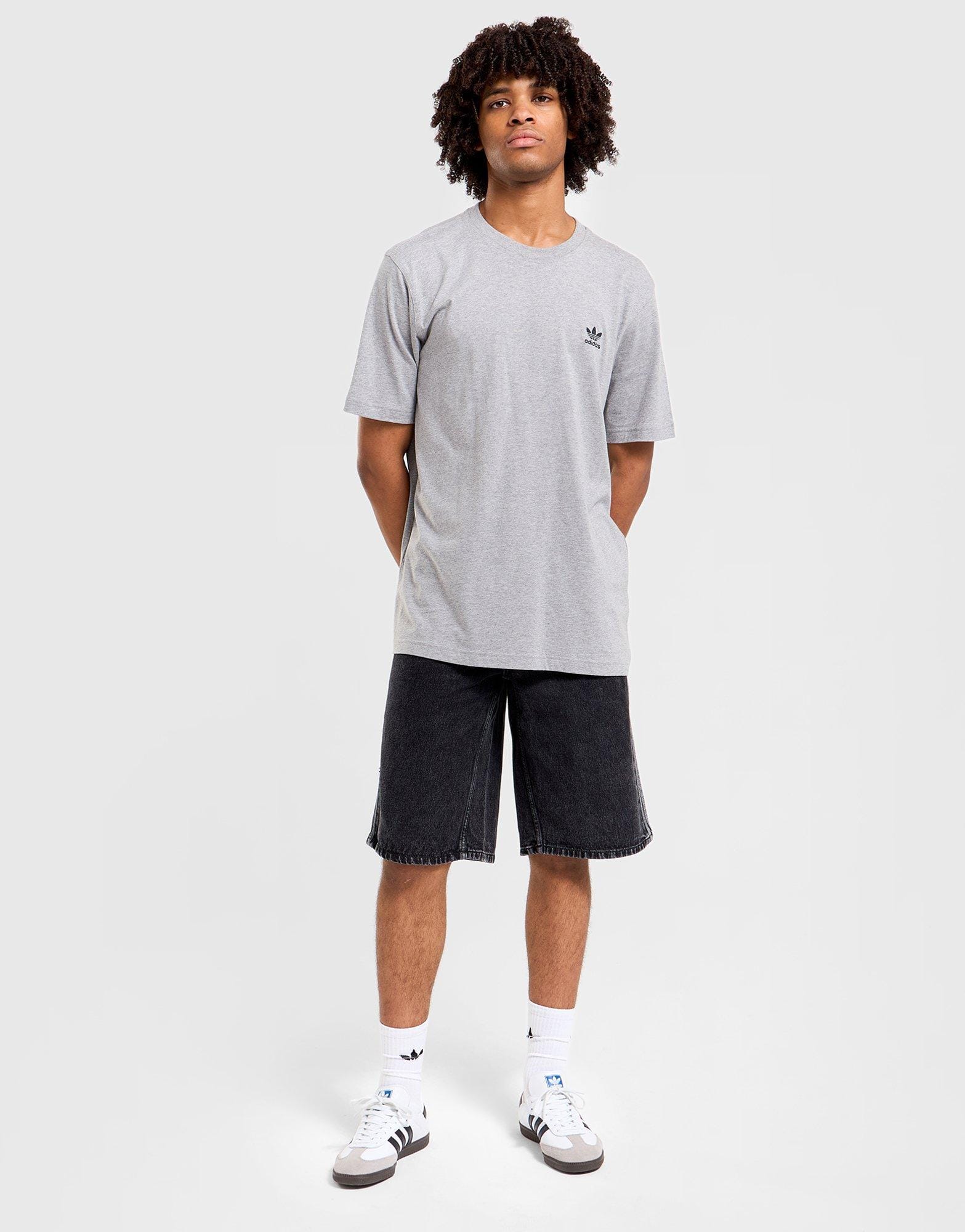 adidas Firebird Adicolor Denim Shorts