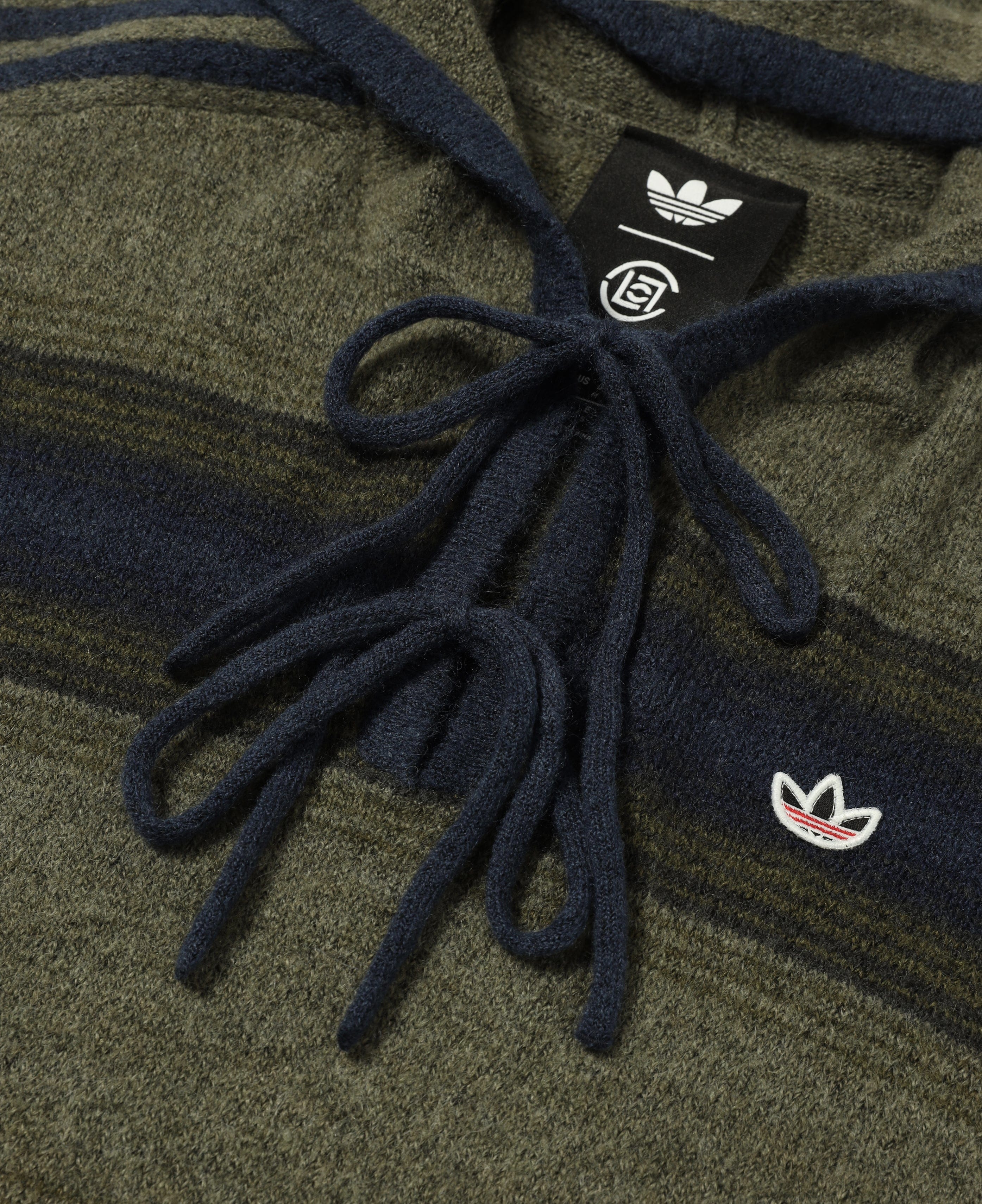 adidas Clot Baja Hoodie (Olive)