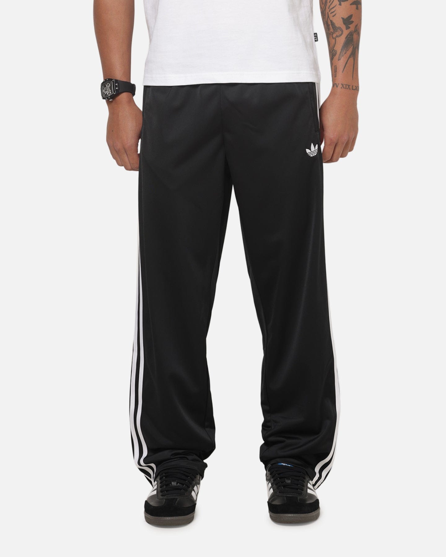 adidas Firebird Trackpants Black/White