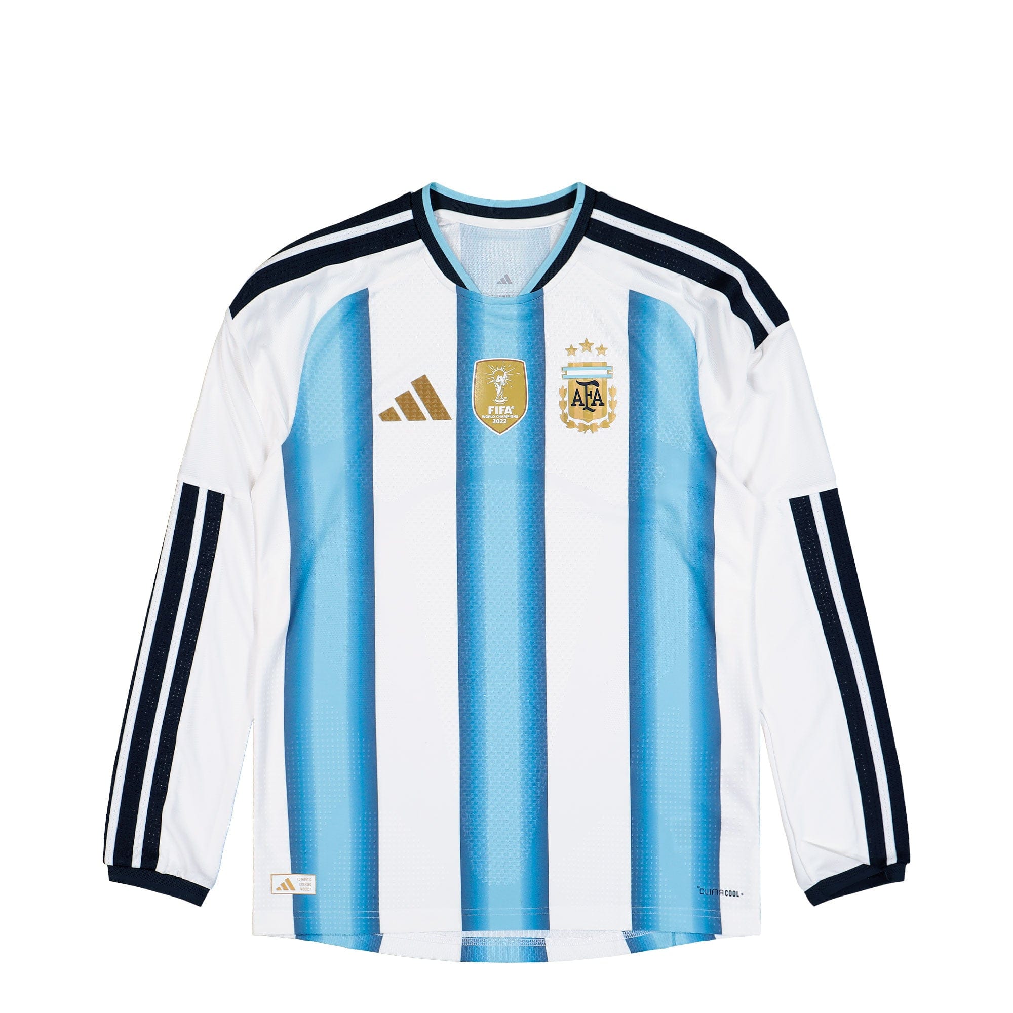 adidas AFA Argentina Authentic LS Home Jersey
