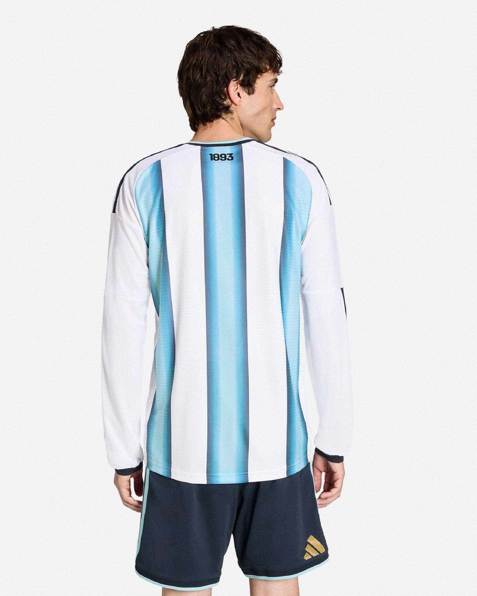 adidas AFA Argentina Authentic LS Home Jersey
