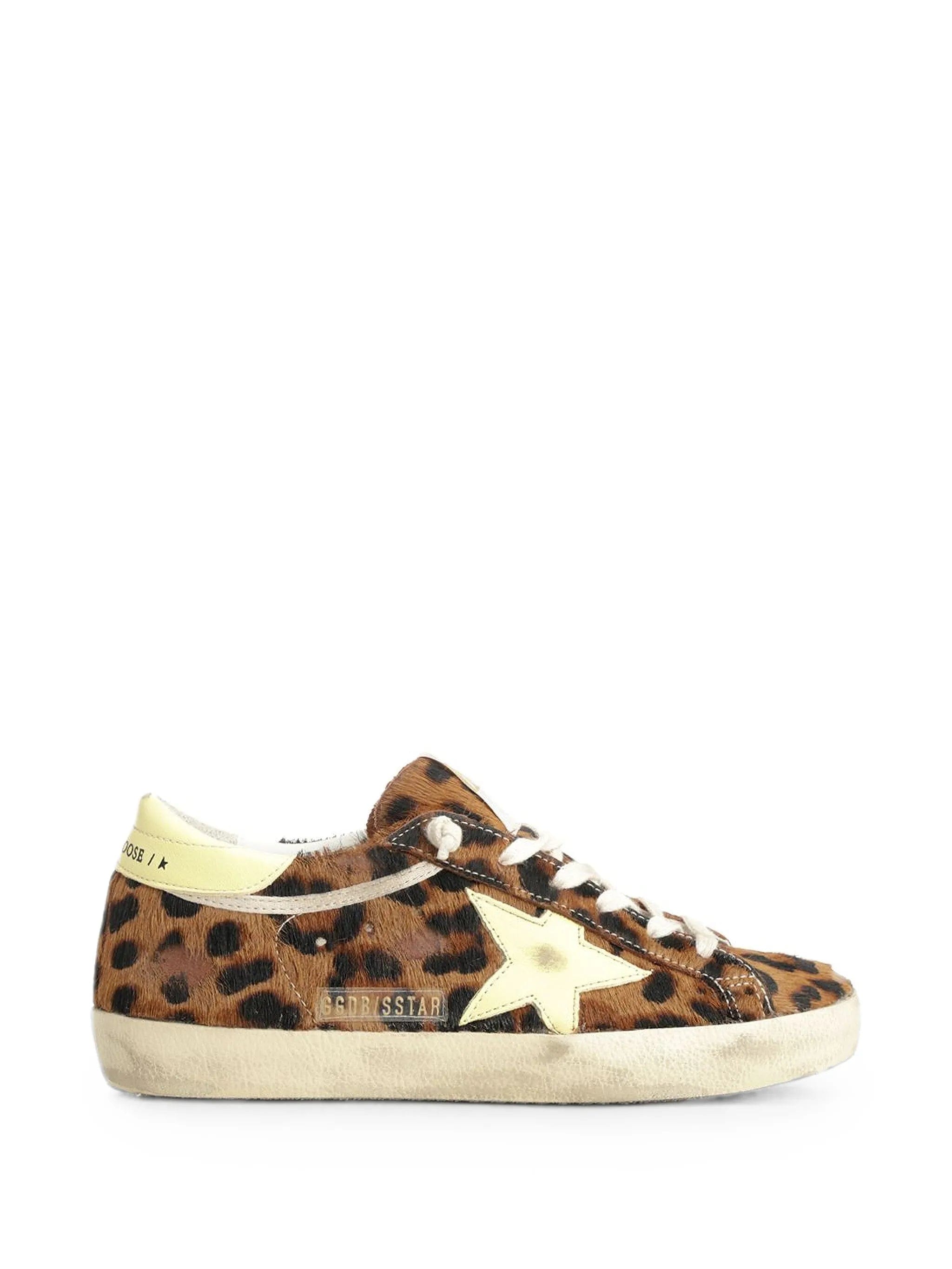 Golden Goose Super - Star Horsy - print sneakers