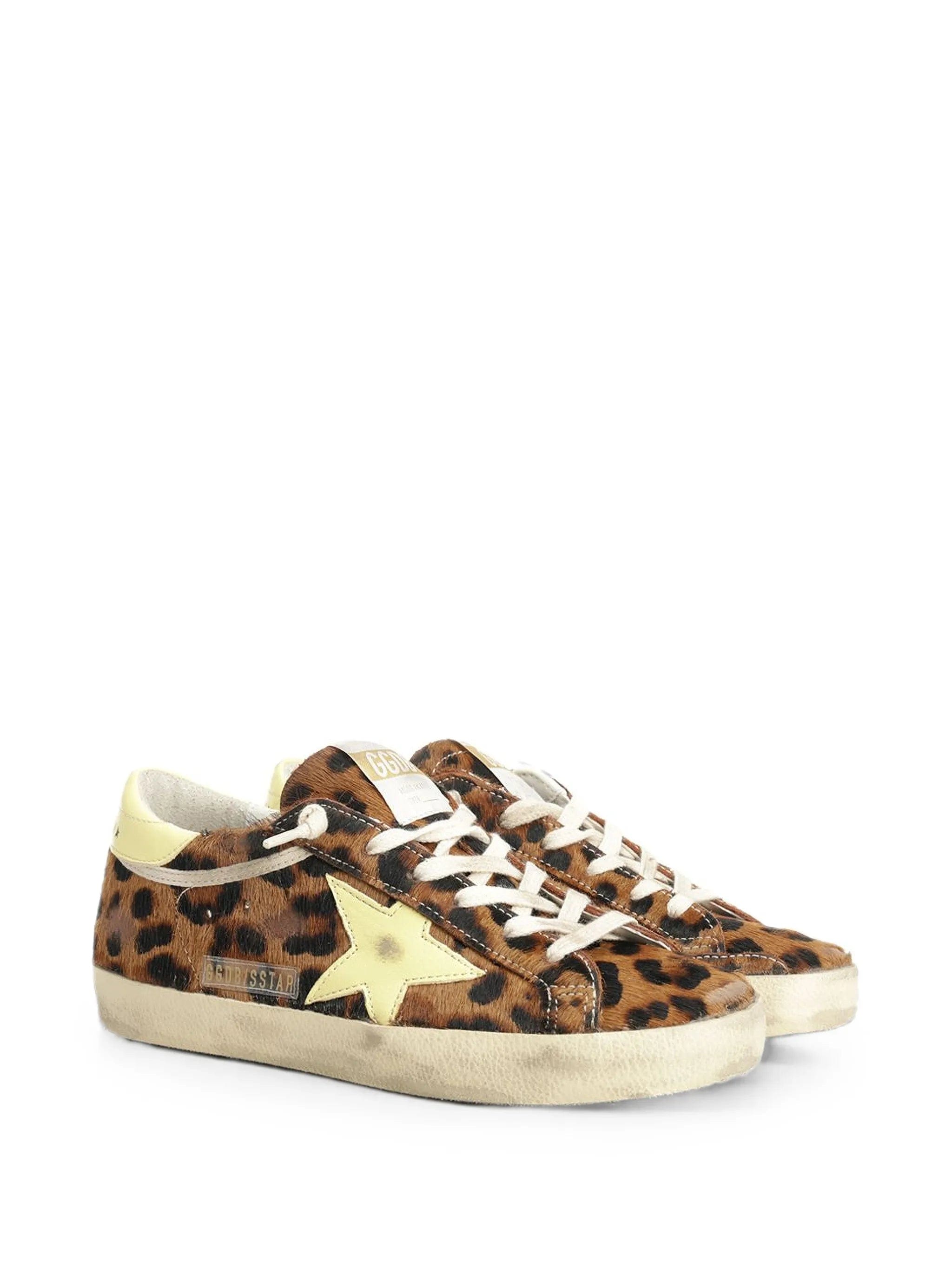 Golden Goose Super - Star Horsy - print sneakers