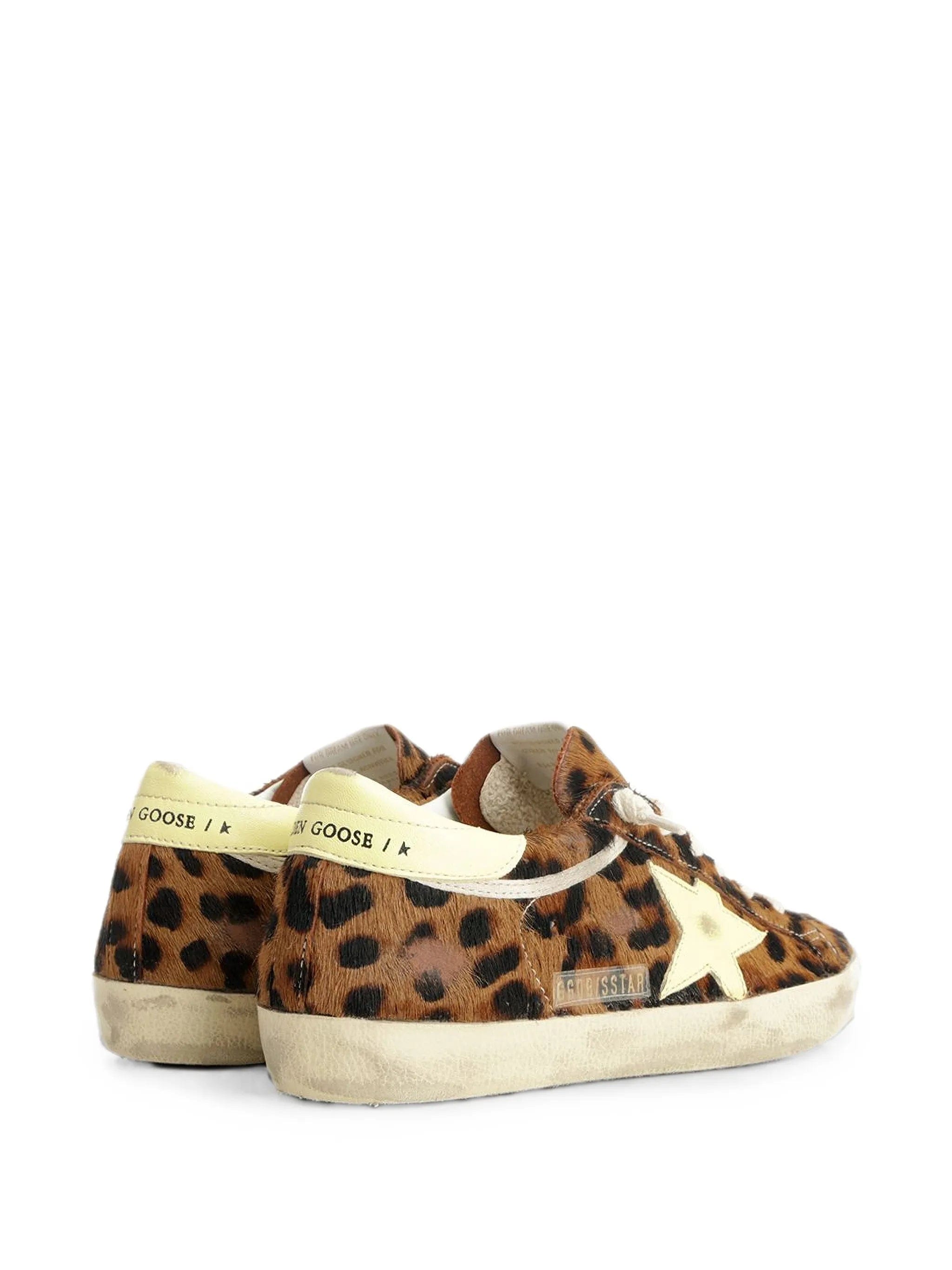 Golden Goose Super - Star Horsy - print sneakers