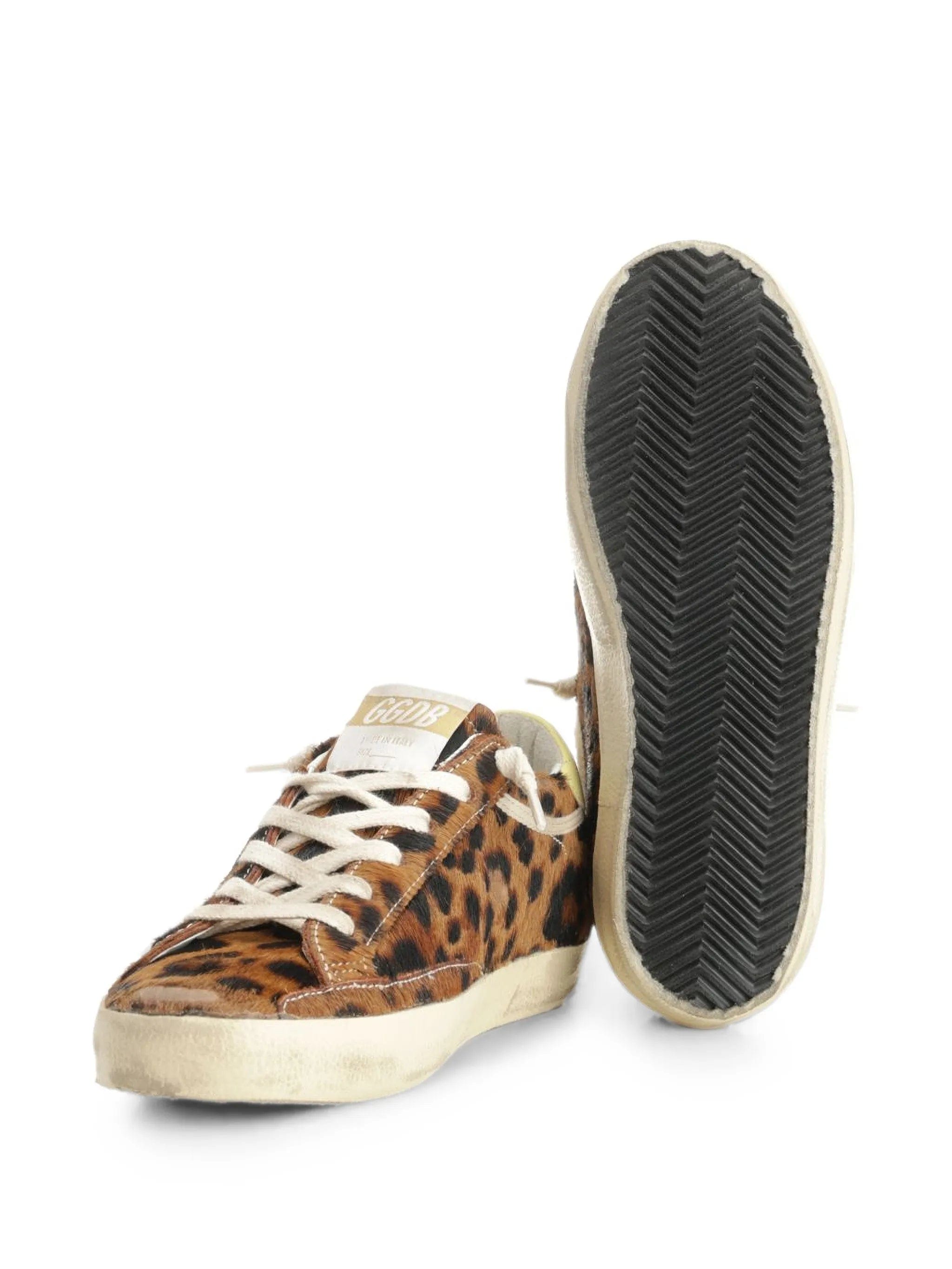 Golden Goose Super - Star Horsy - print sneakers