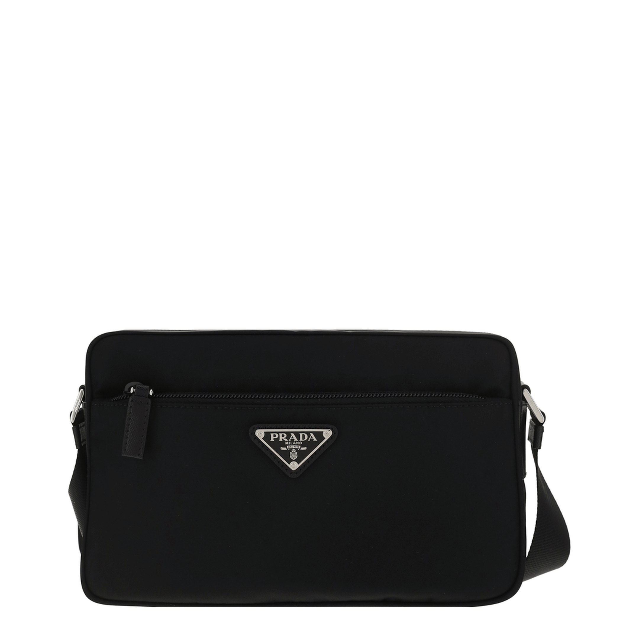 Prada Re - Nylon Recycled Polyamide Shoulder Bag - Black