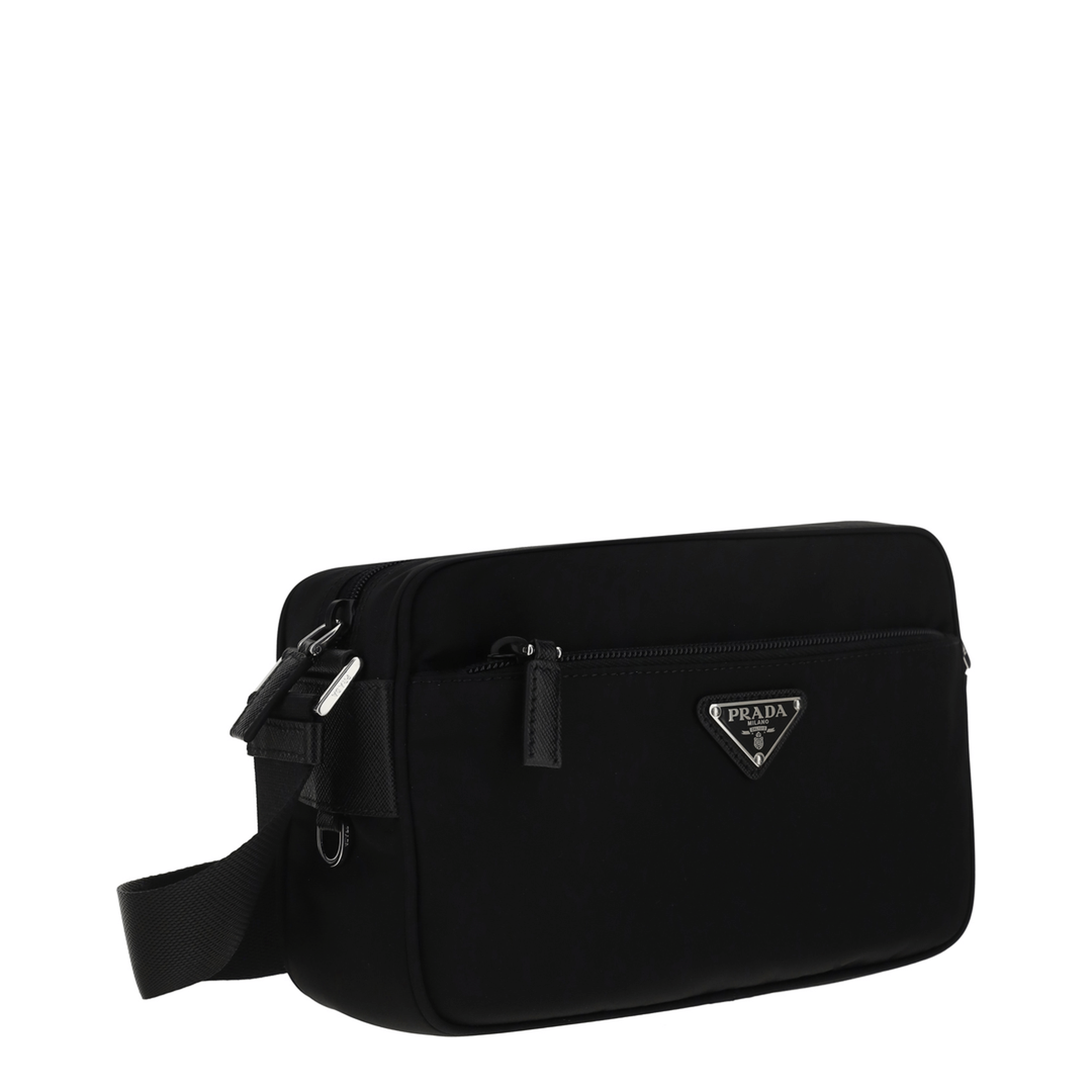 Prada Re - Nylon Recycled Polyamide Shoulder Bag - Black