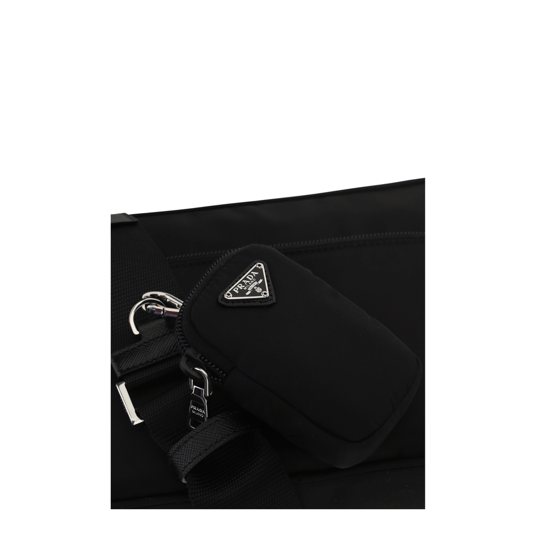 Prada Re - Nylon Recycled Polyamide Shoulder Bag - Black