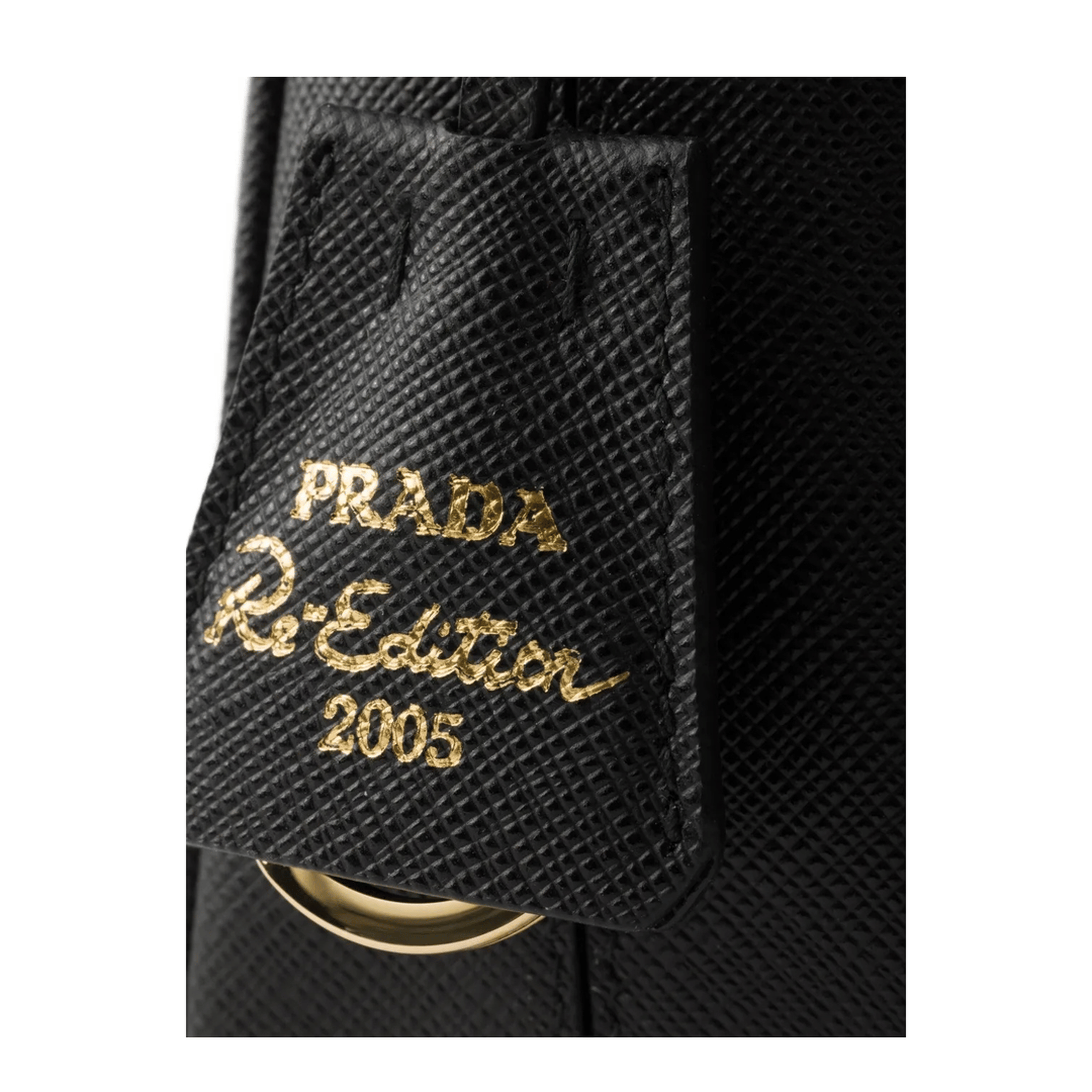 Prada Re - Edition 2005 Calfskin Mini Shoulder Bag - Cocoa Brown