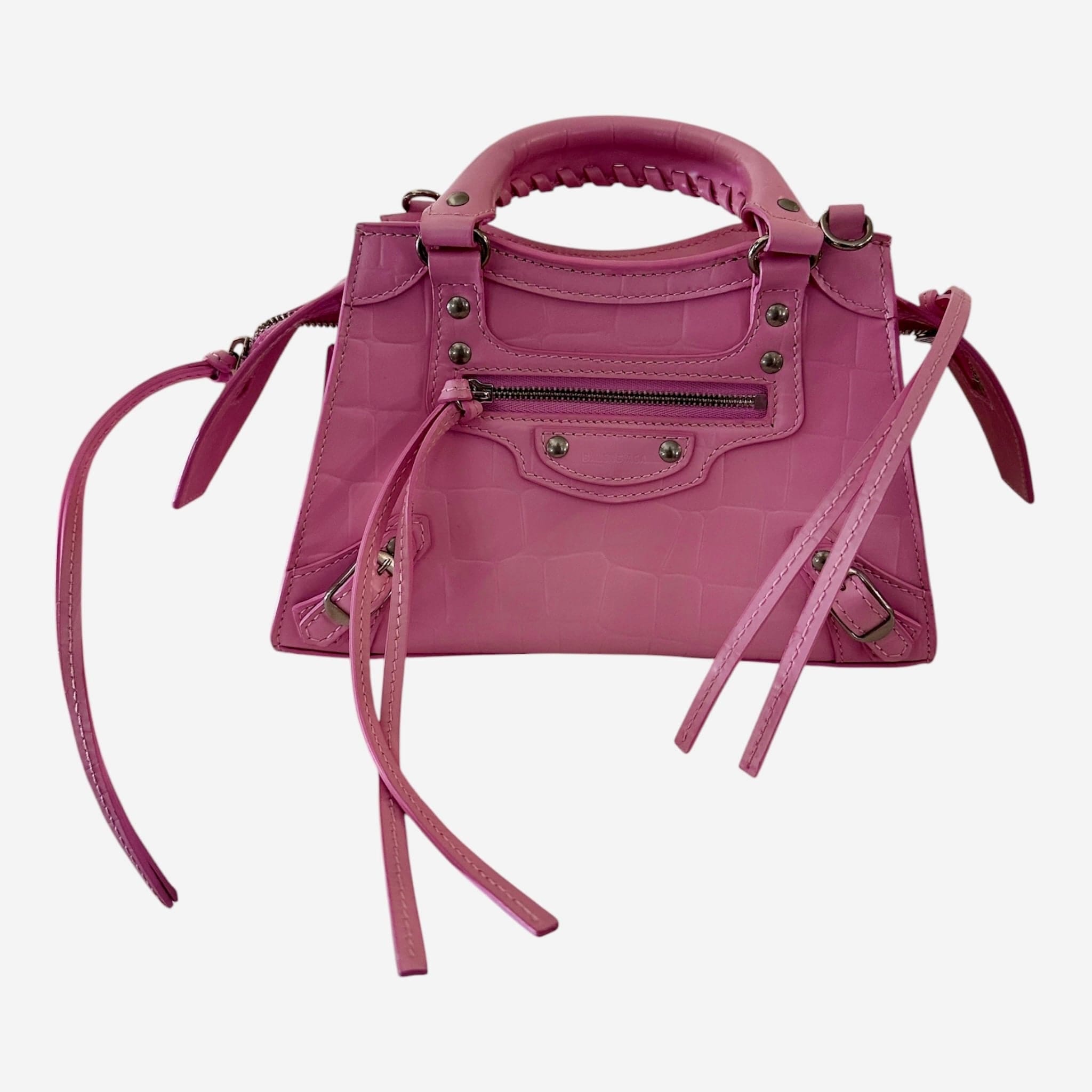 Balenciaga Mini Pink City Bag