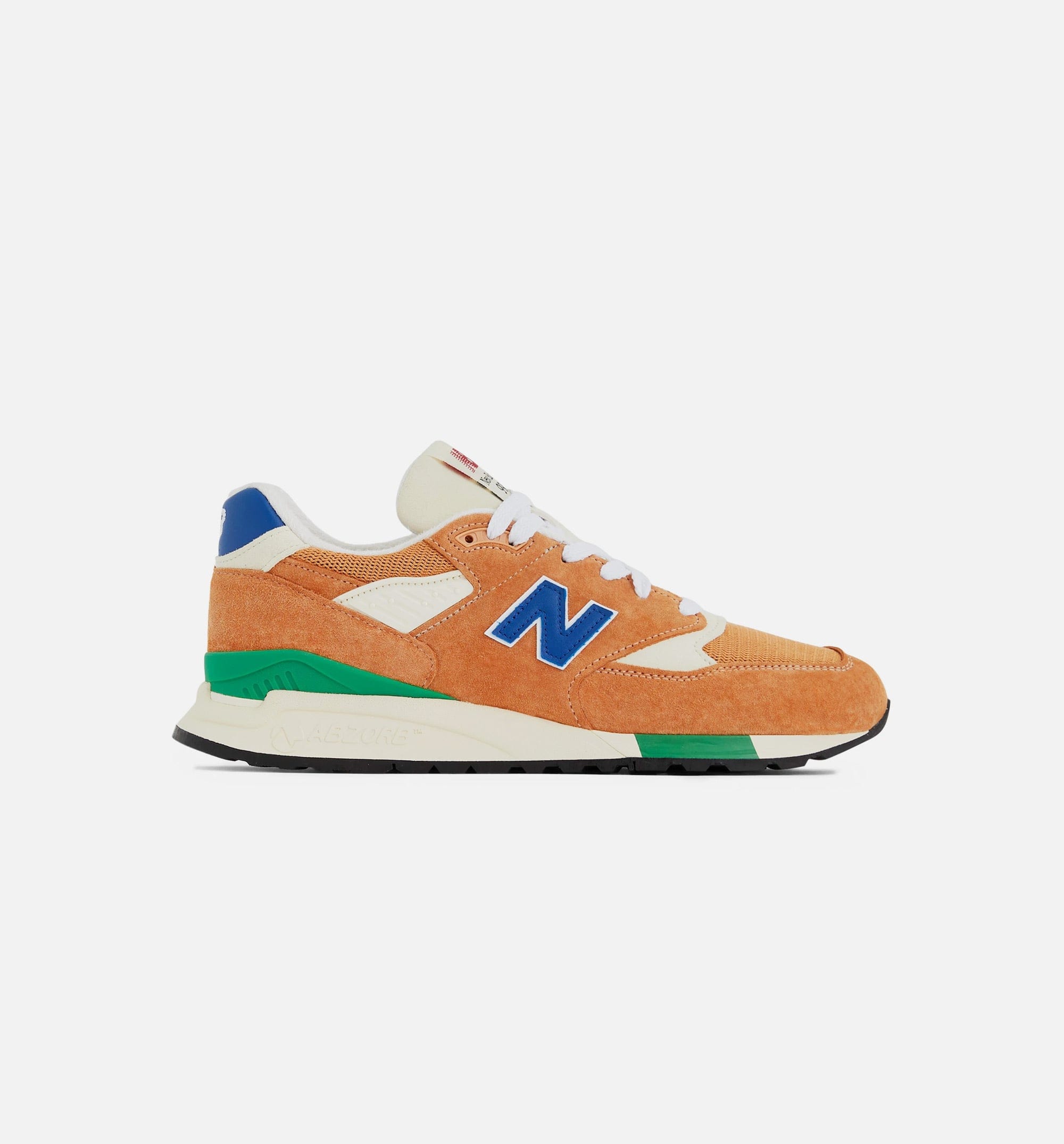 New Balance Made In Usa 998 Sepia Mens Lifestyle Shoe - Sepia/Atlantic Blue