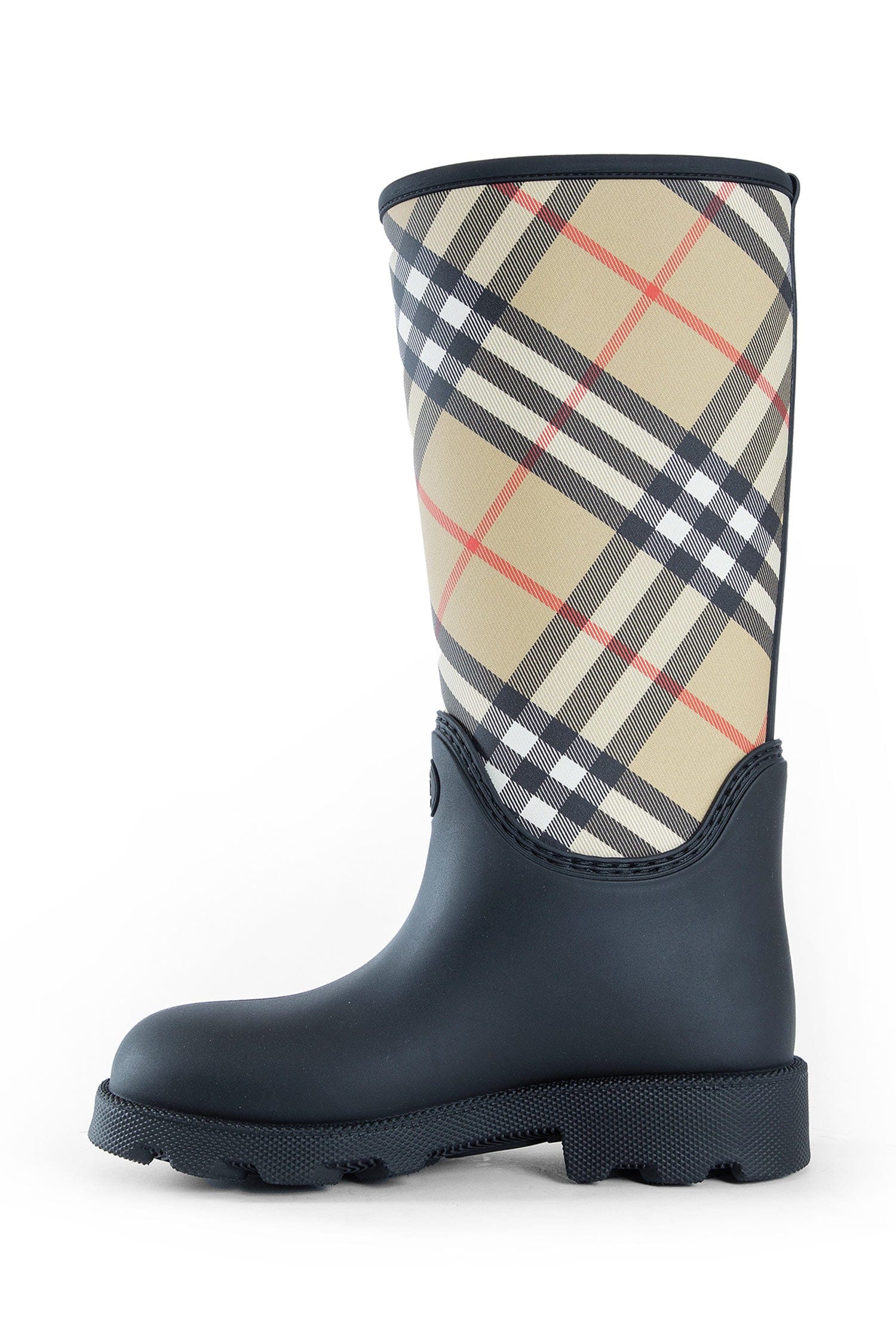 Burberry Rubber Marsh Stamp High Boots