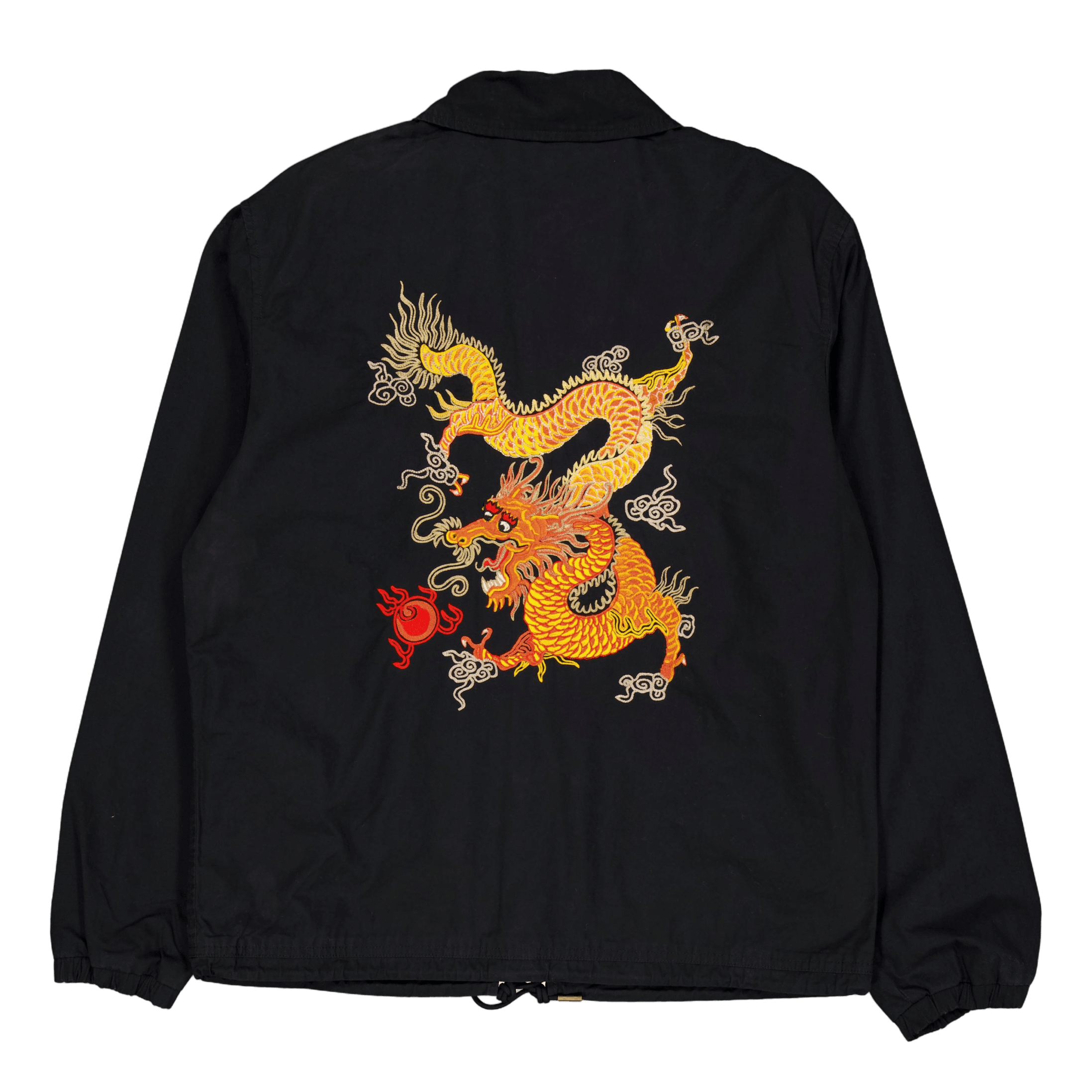 Polo Ralph Lauren Lunar New Year Dragon Coach Jacket Polo Black
