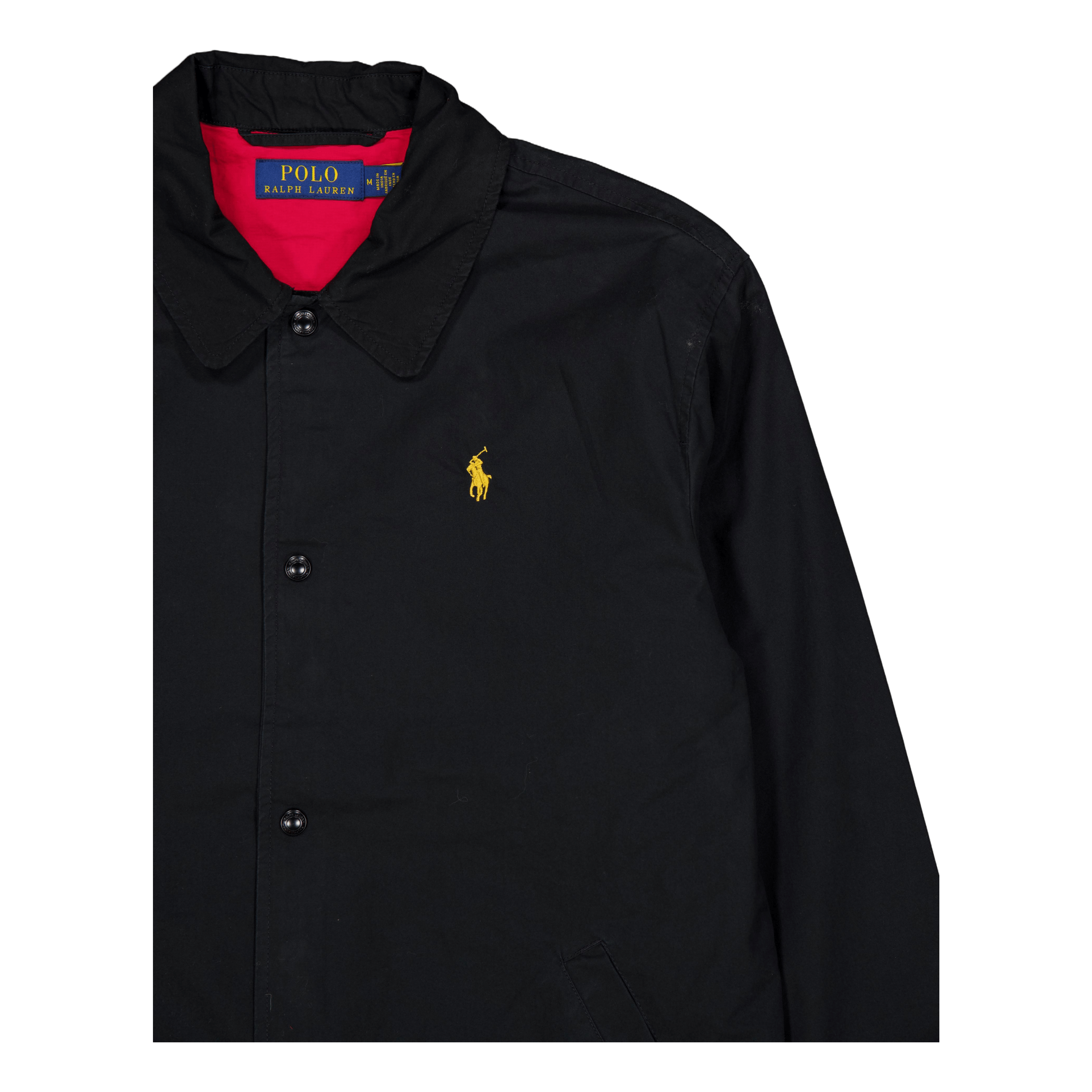 Polo Ralph Lauren Lunar New Year Dragon Coach Jacket Polo Black