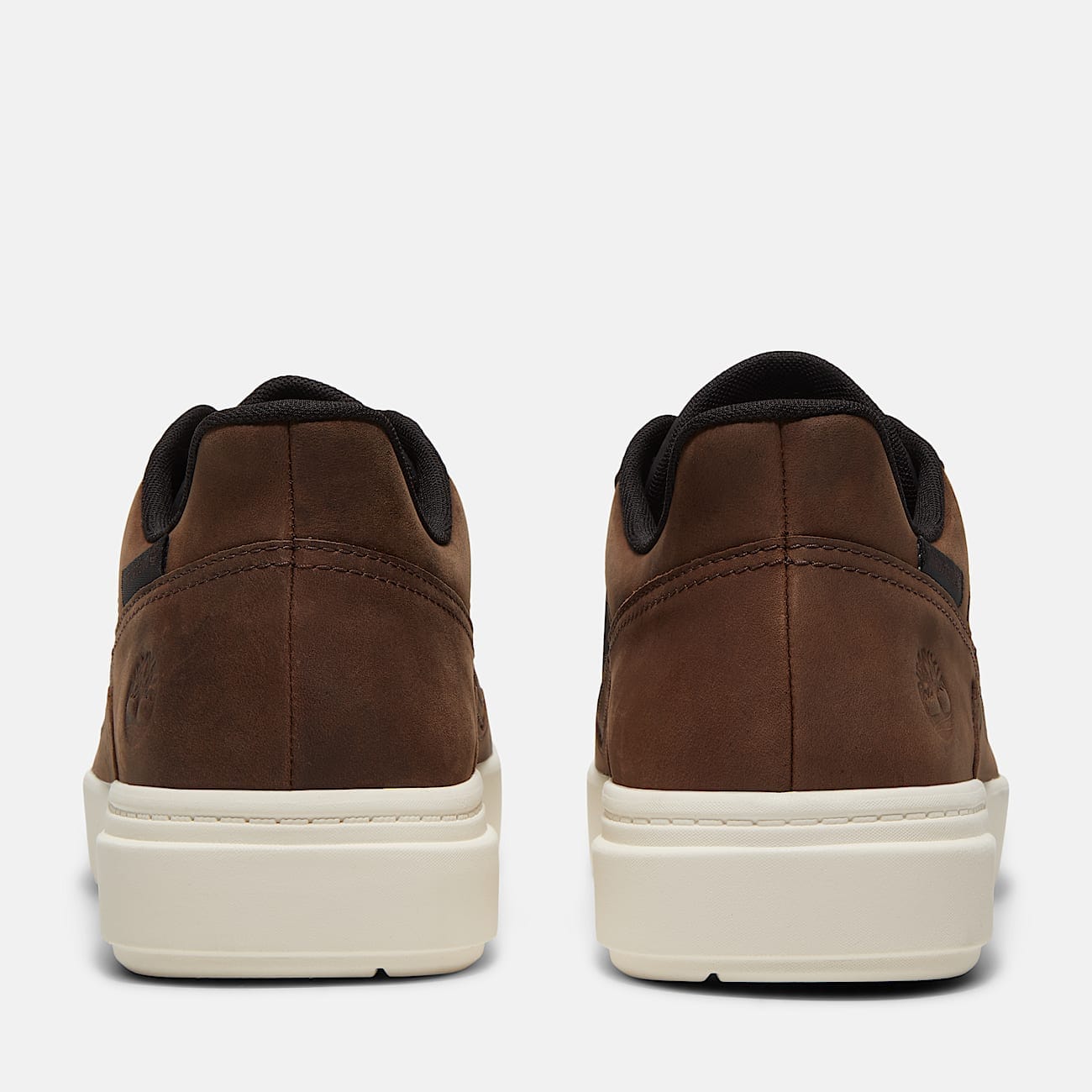 Timberland Men’s Allston Low Lace - Up Sneaker Dark Brown Full - Grain