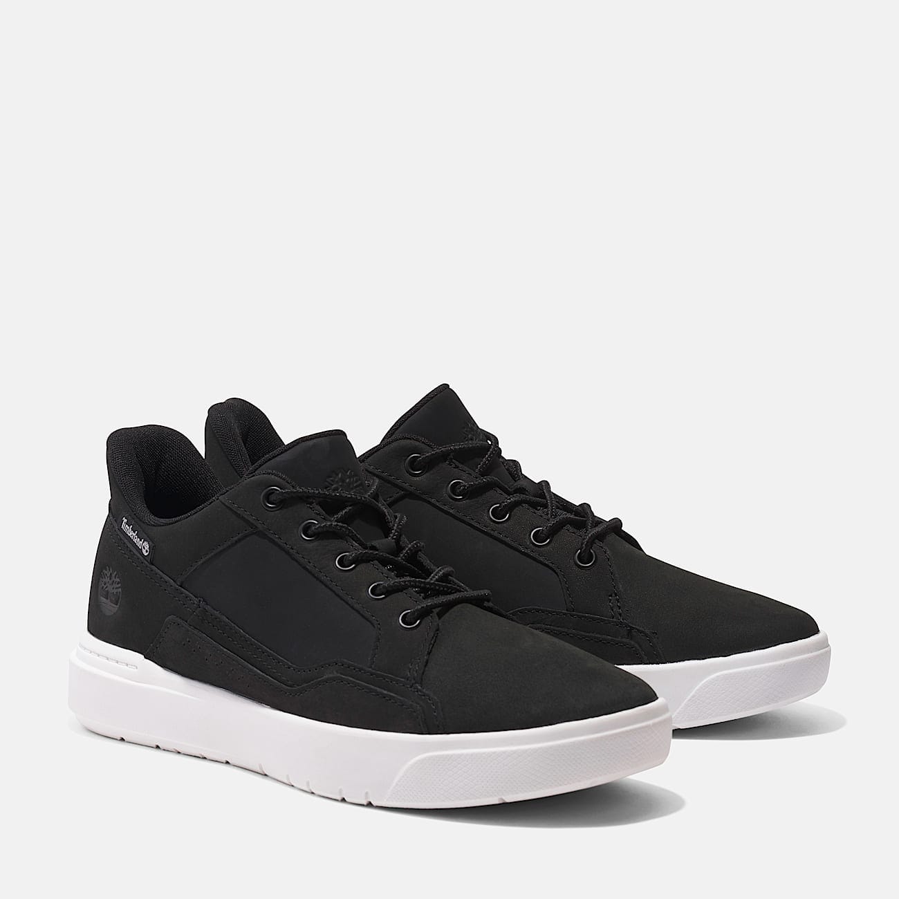 Timberland Men’s Allston Low Lace - Up Sneaker Black Nubuck
