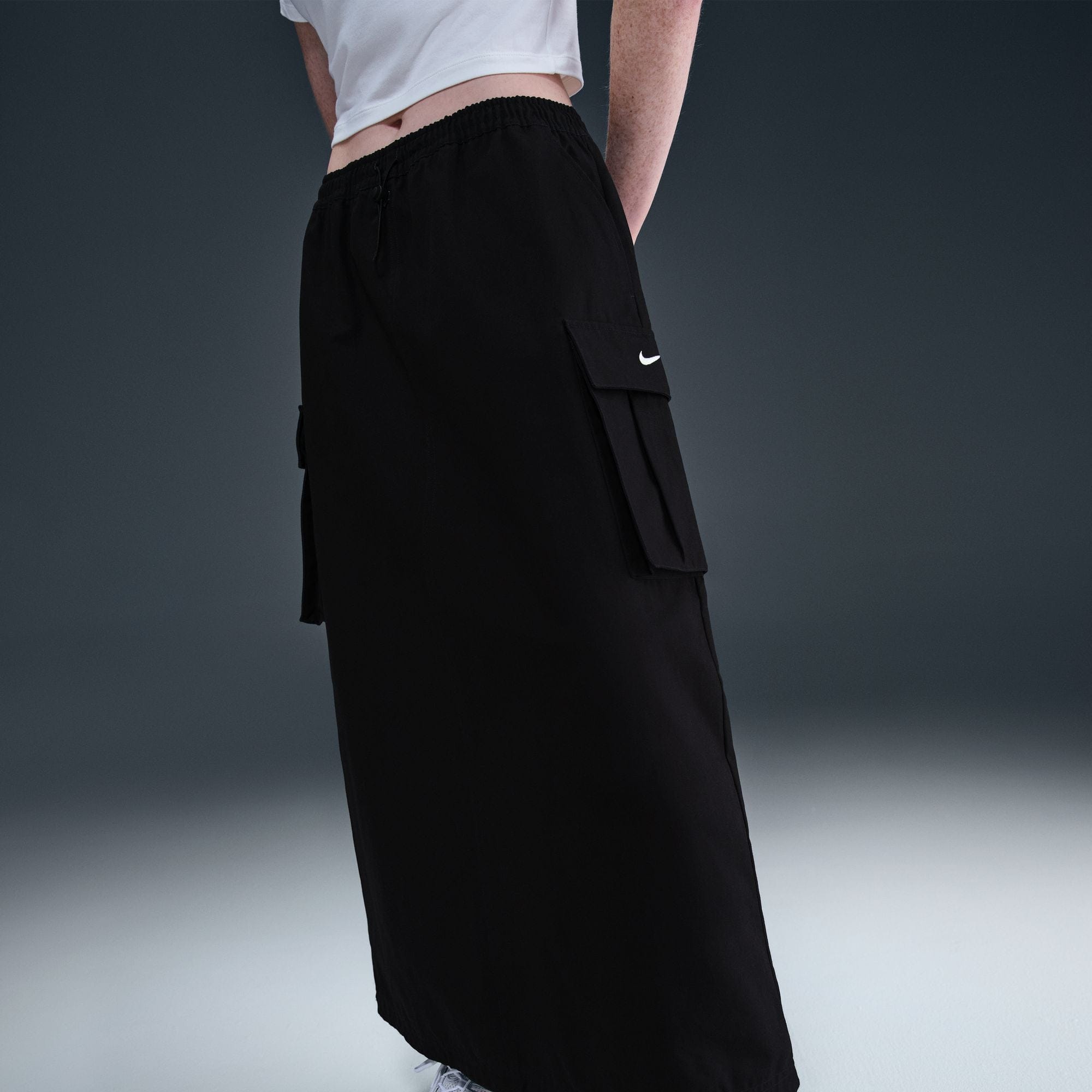 Nike Women Nike Sportswear Loose Cargo Skirt Black