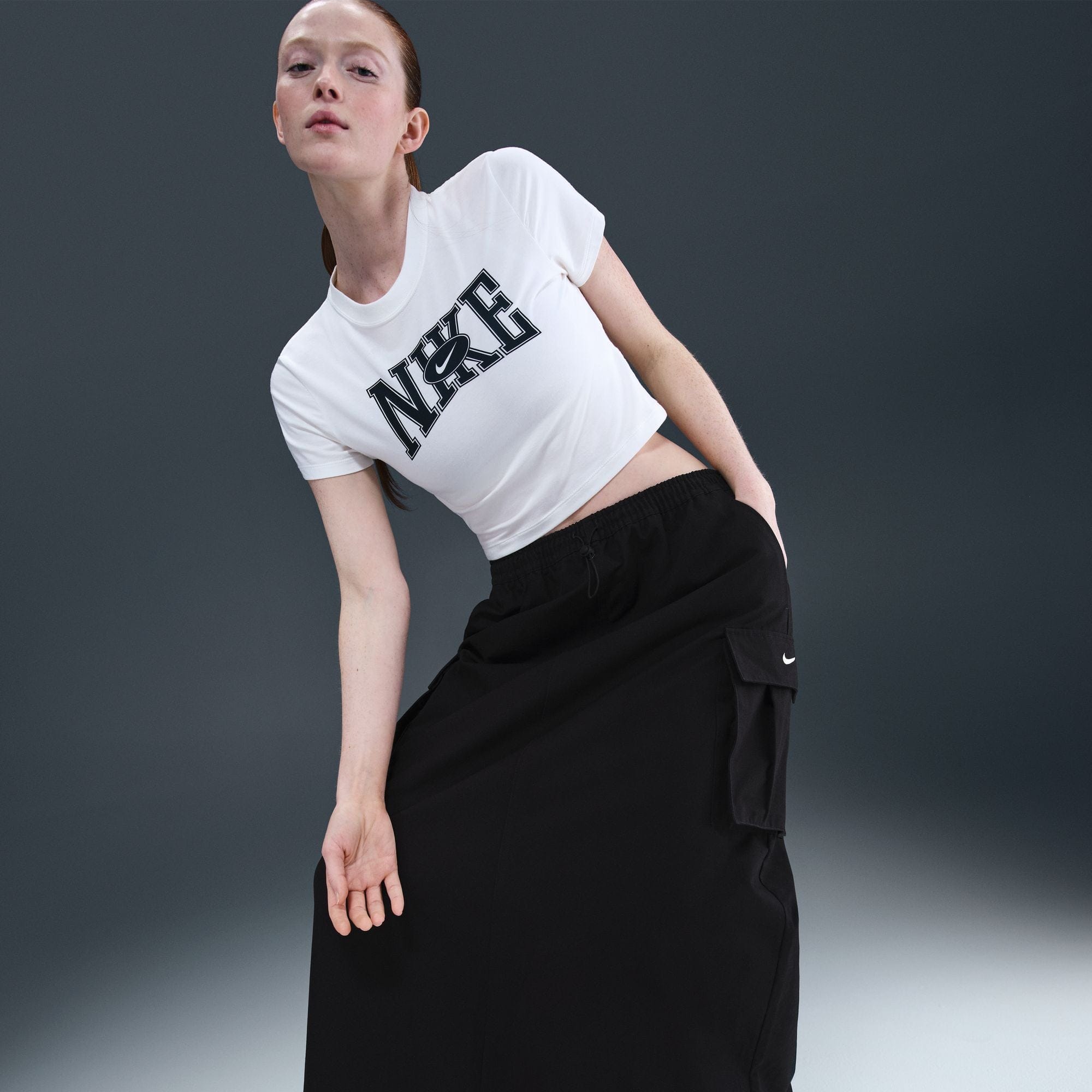 Nike Women Nike Sportswear Loose Cargo Skirt Black