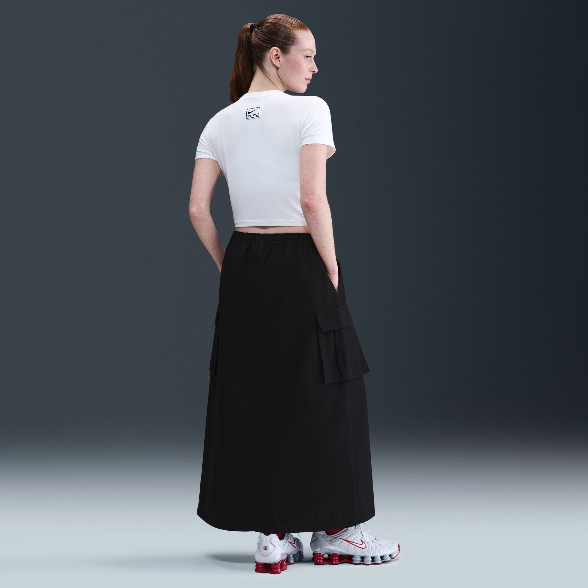 Nike Women Nike Sportswear Loose Cargo Skirt Black