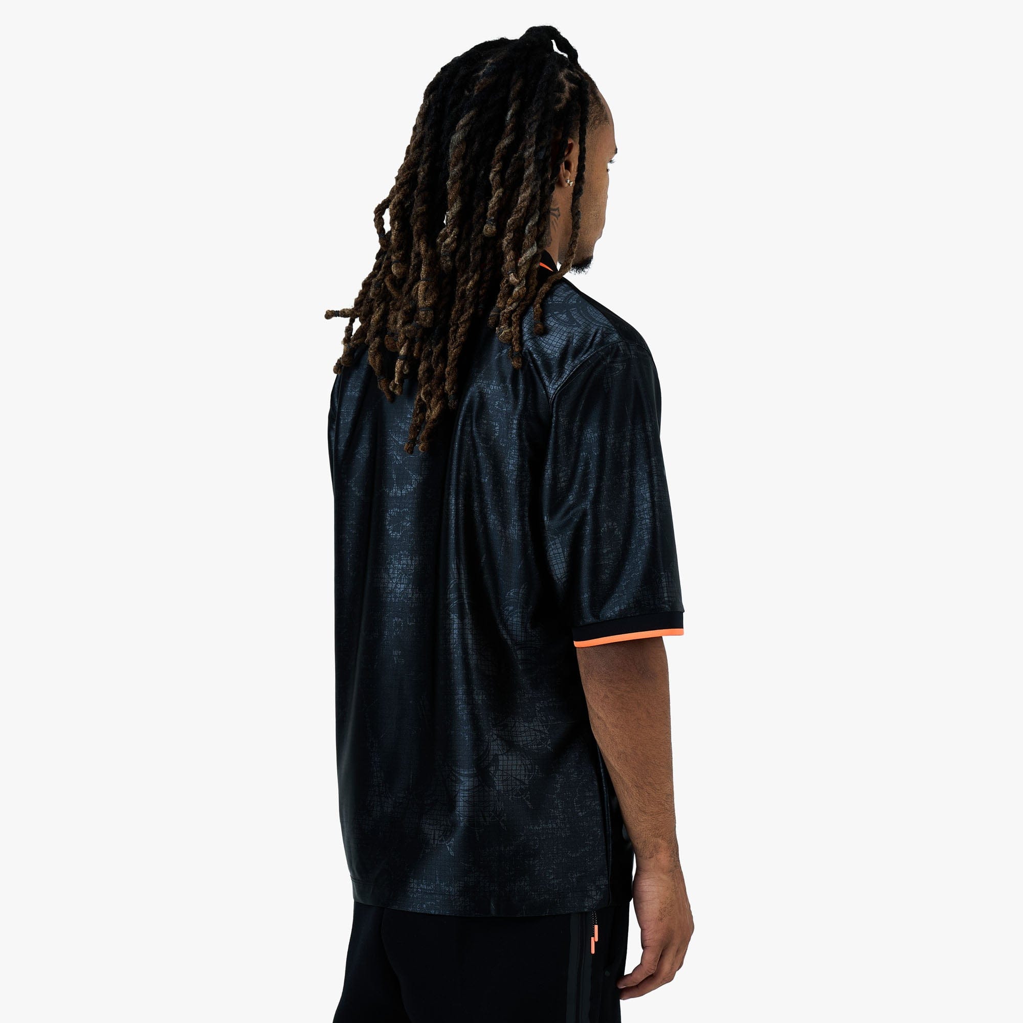 Nike Netherlands Energy Jersey Black / Hyper Crimson