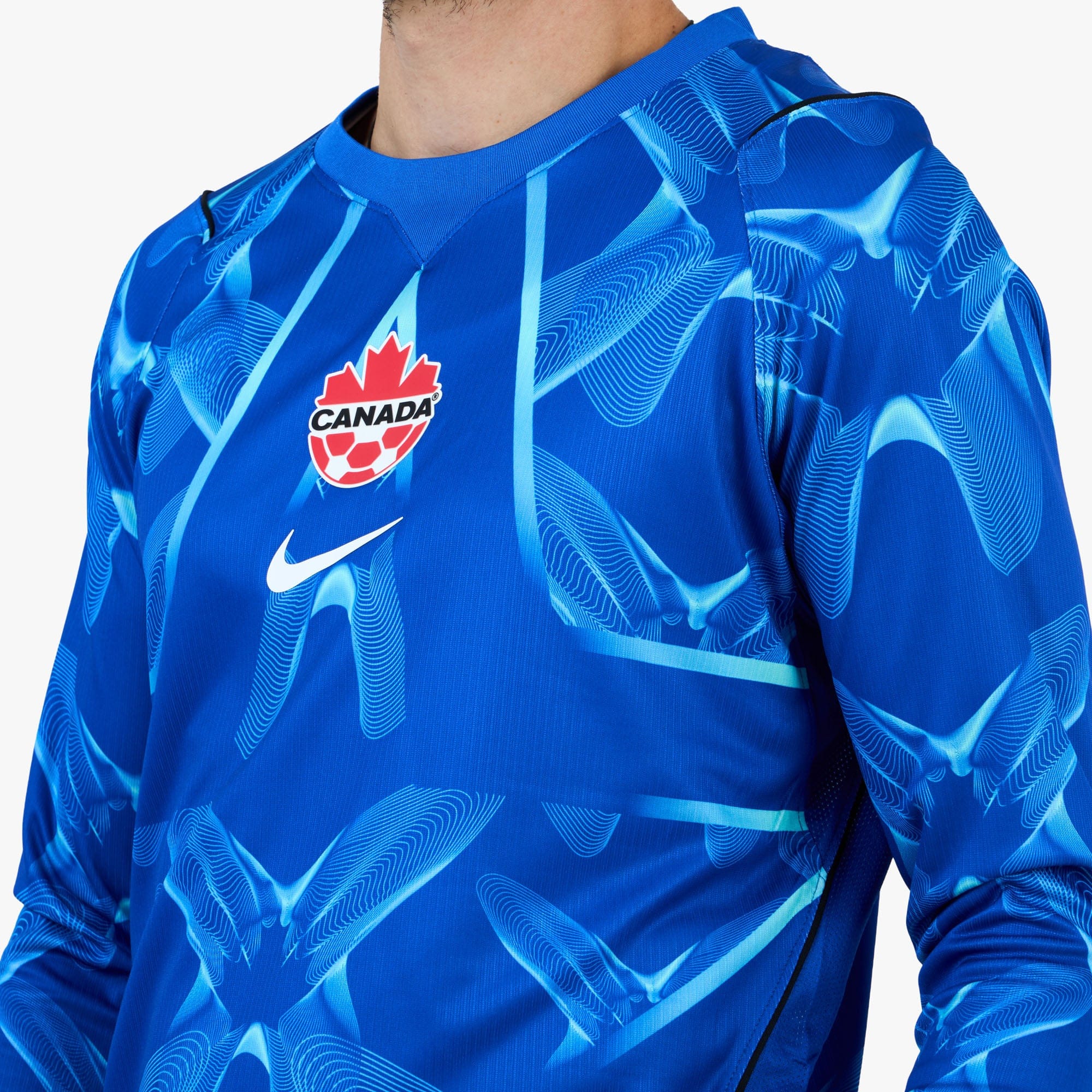 Nike x Canada x NOCTA Longsleeve Goalkeeper Shirt Lyon Blue / White
