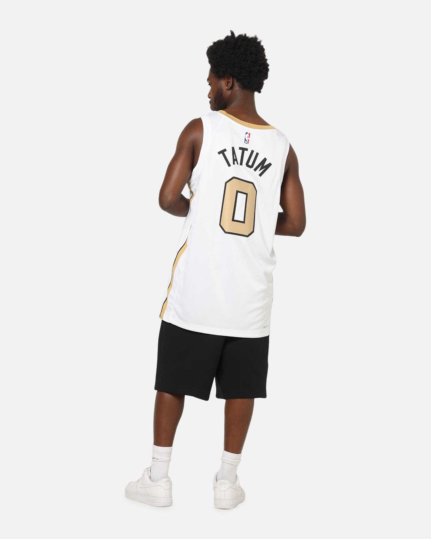 Nike Jayson Tatum Boston Celtics #0 City Edition Dri - FIT NBA Swingman Jersey White