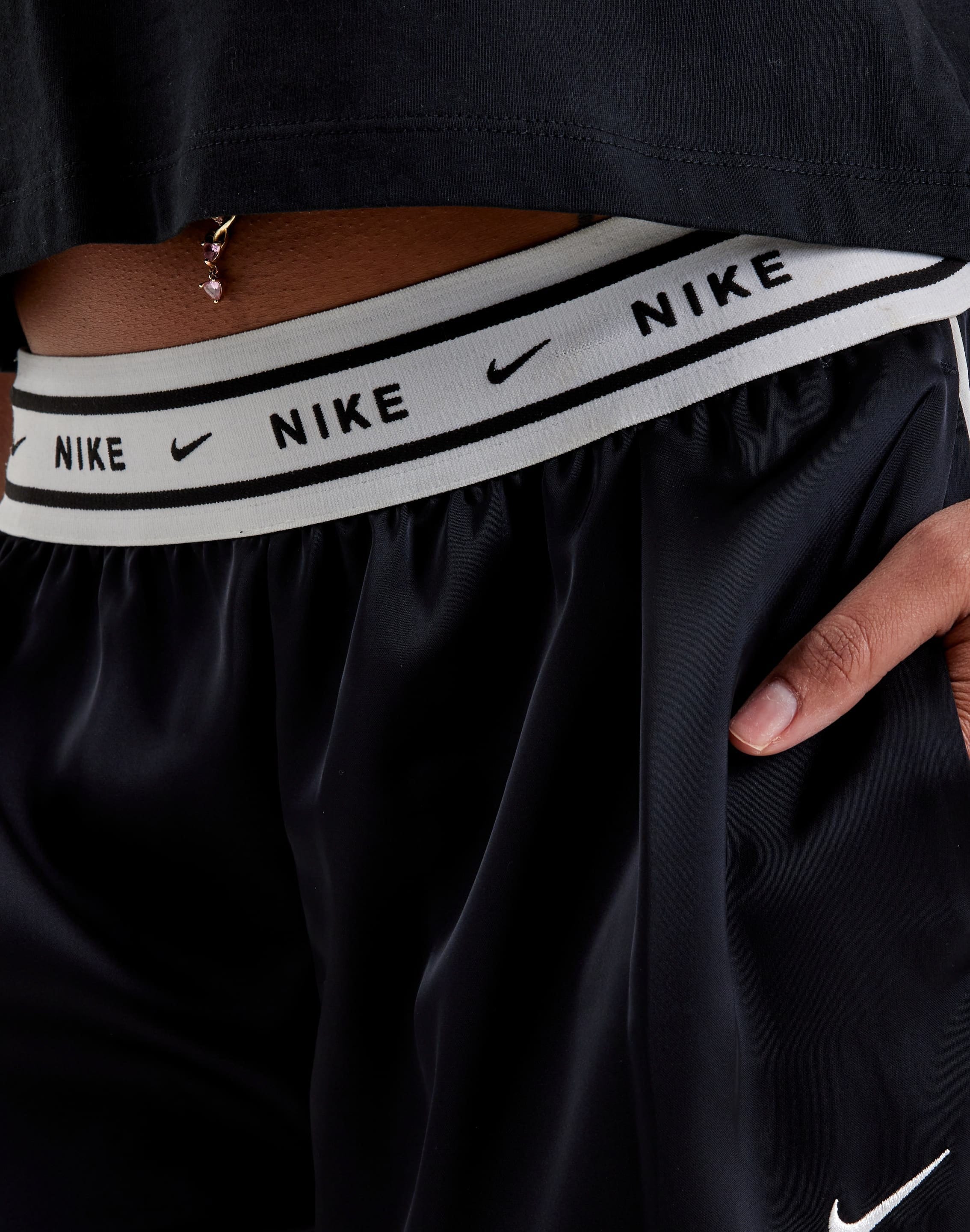 Nike Sportswear Loose Mid - Rise Satin Pants