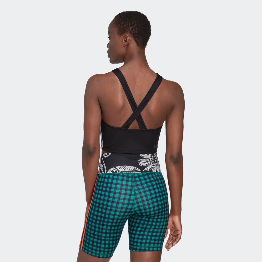 adidas AEROREADY Made for Training 3 - Stripes Crop Top Women's Tank