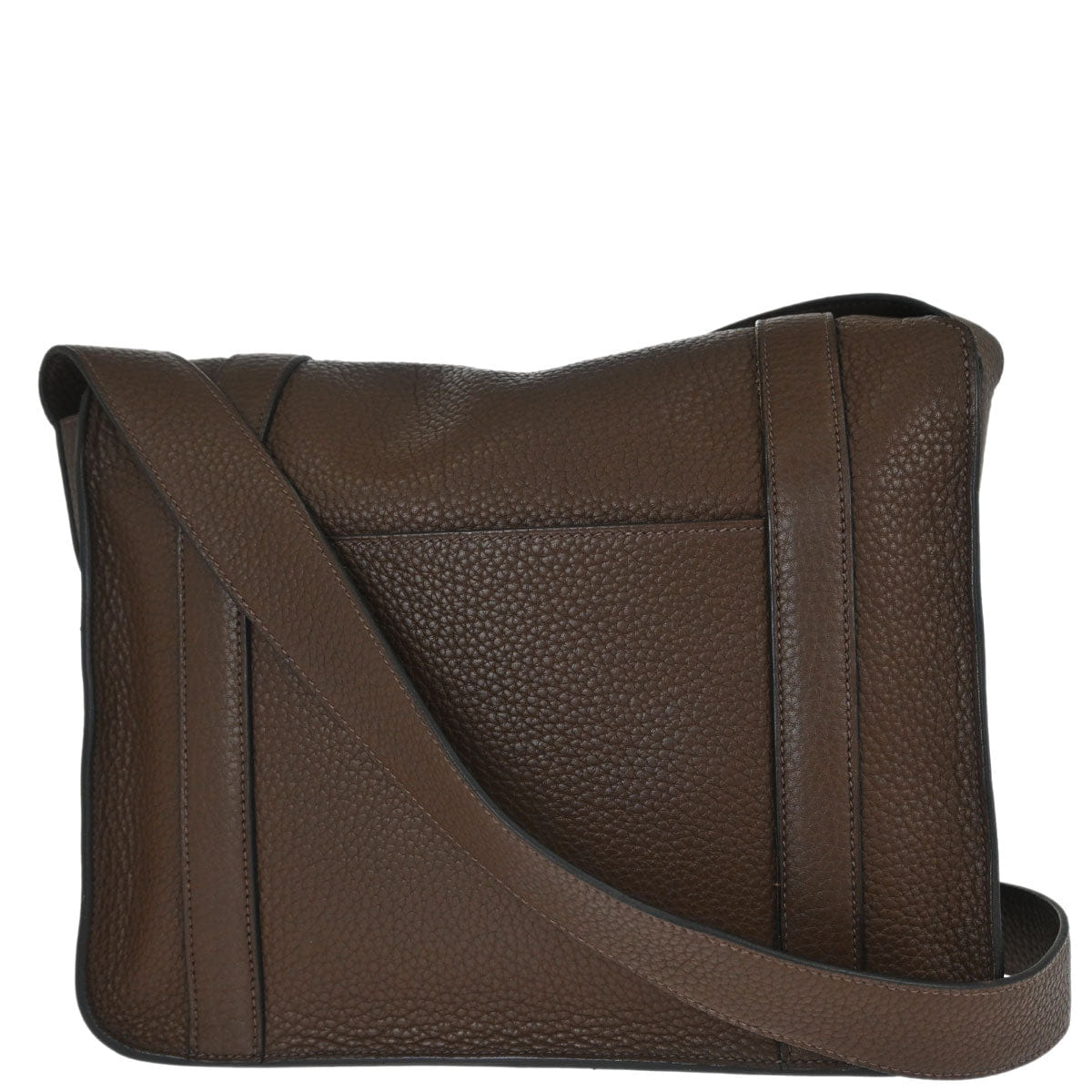 Hermes Terre Taurillon Clemence Steve Caporal 27 Shoulder Bag
