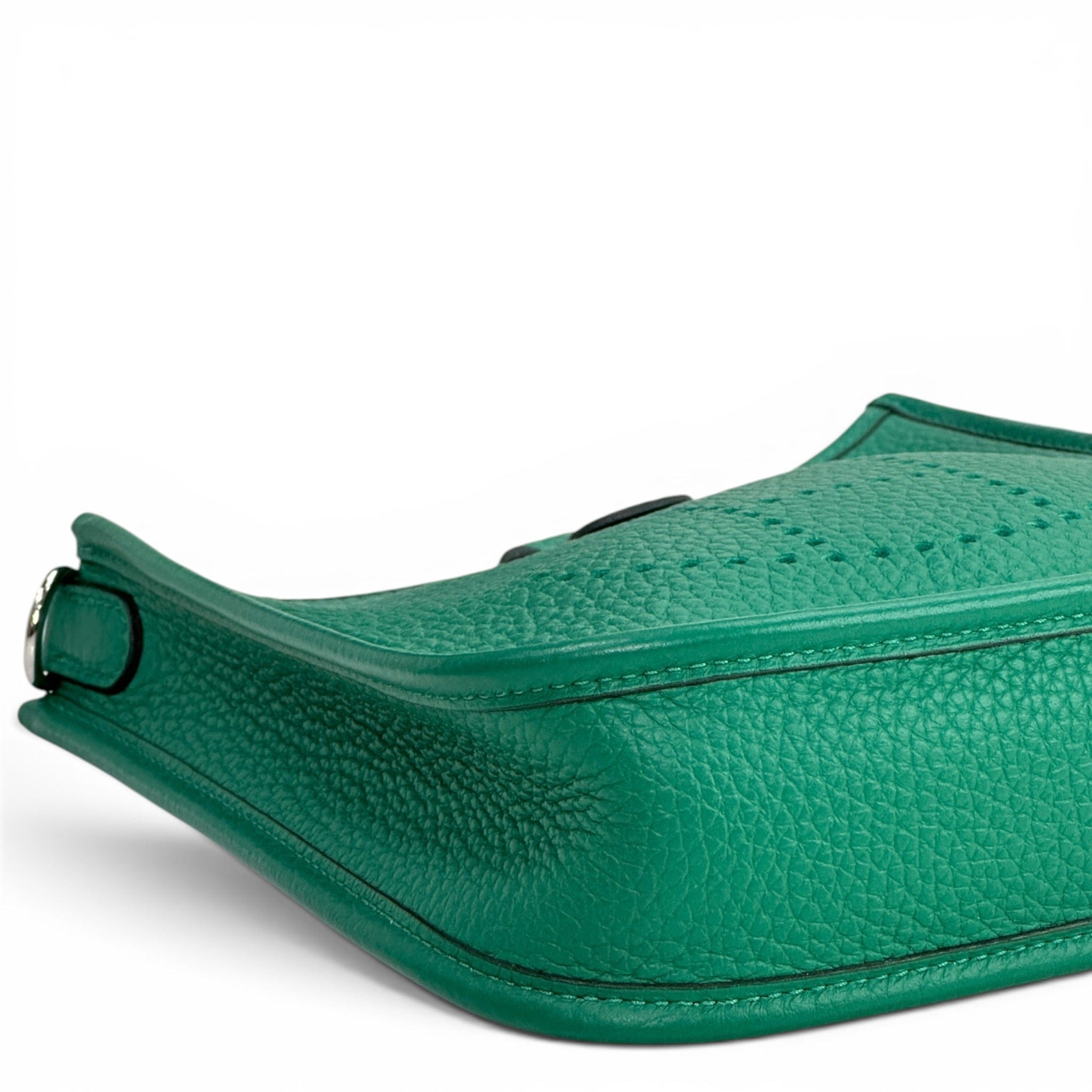 Hermès Mini Evelyne 16 TPM Vert Vertigo Clemence PHW