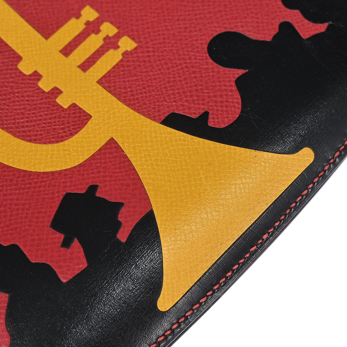 Hermes Red Courchevel Sac a Malice Shoulder bag