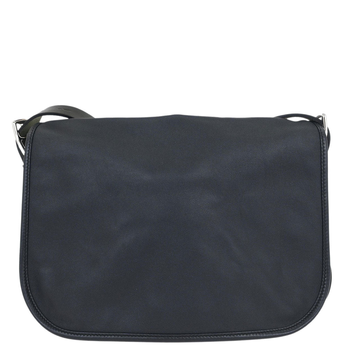 Hermes Blue Indigo Sikkim Barda 30 Shoulder Bag
