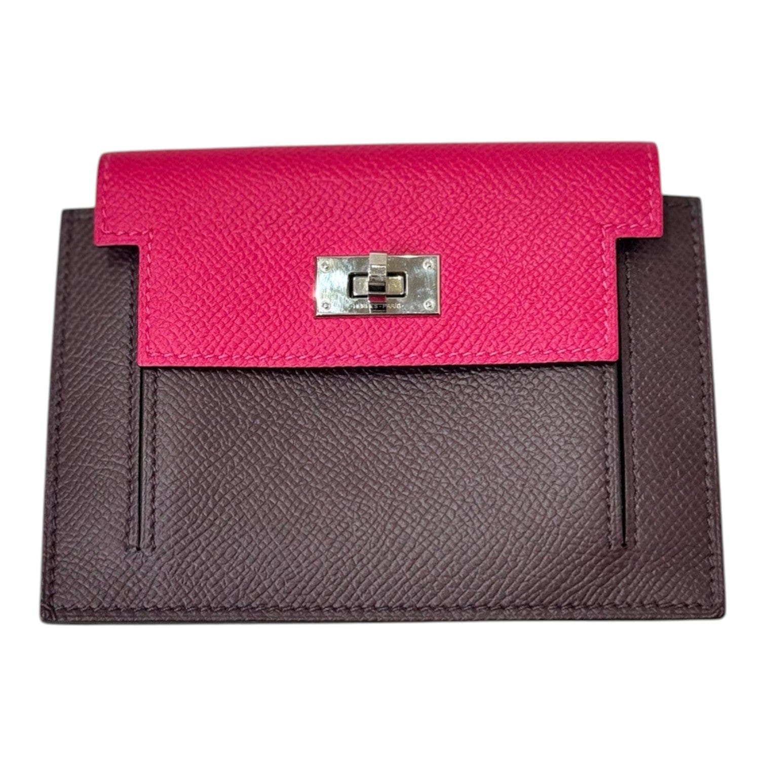 Hermes Kelly Pocket Compact Wallet Epsom Leather