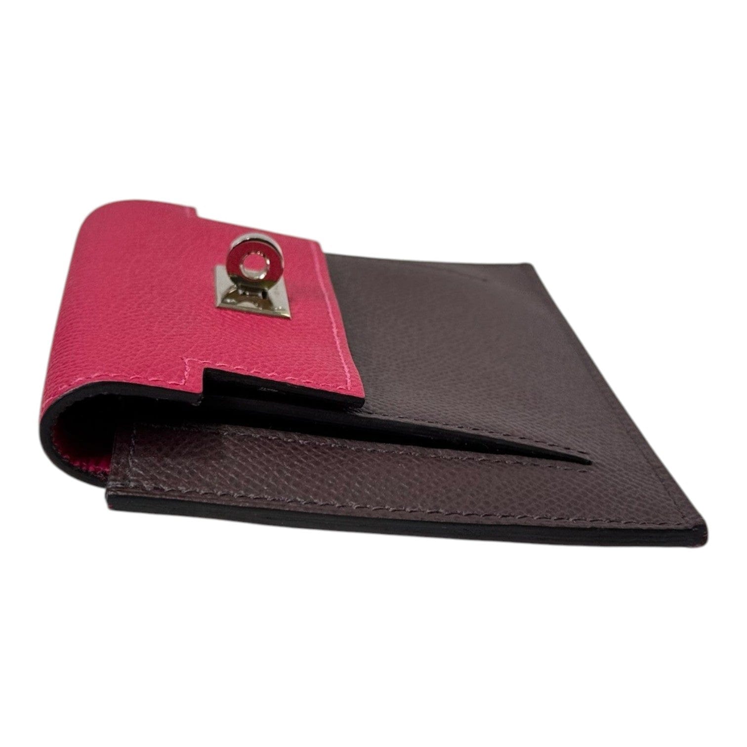 Hermes Kelly Pocket Compact Wallet Epsom Leather