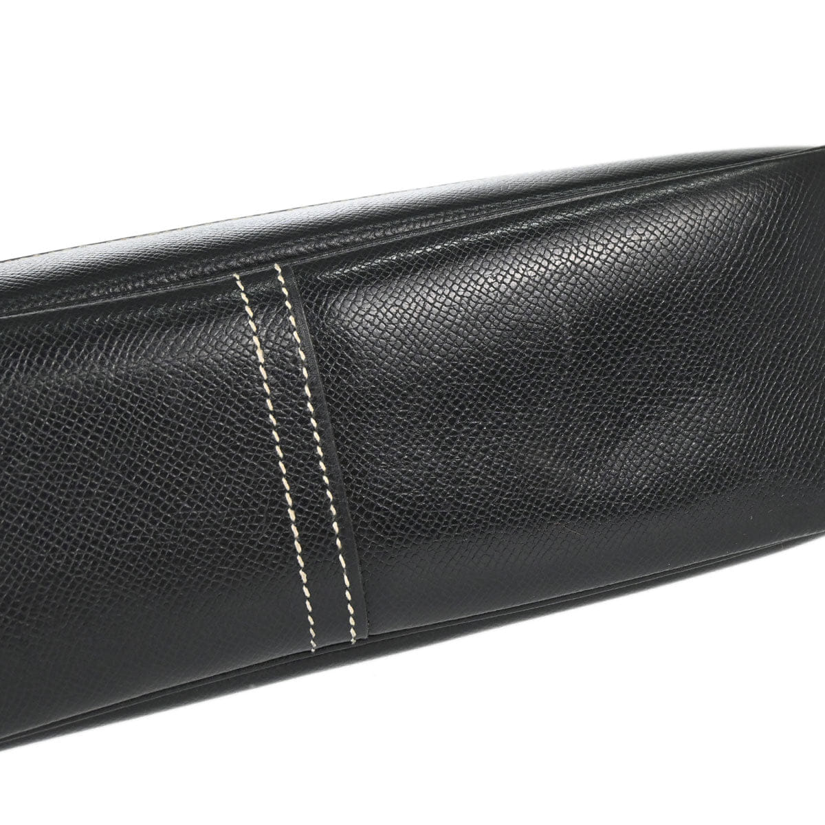 Hermes Black Lisse Trim 31 Shoulder Bag