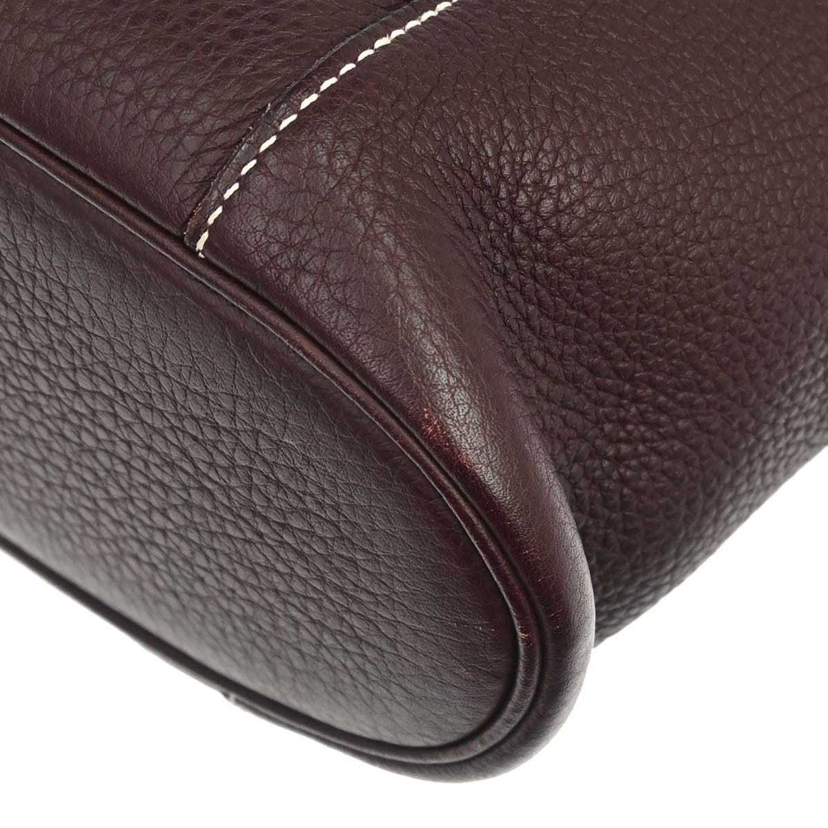 Hermes Prune Taurillon Clemence Good News PM Shoulder Bag