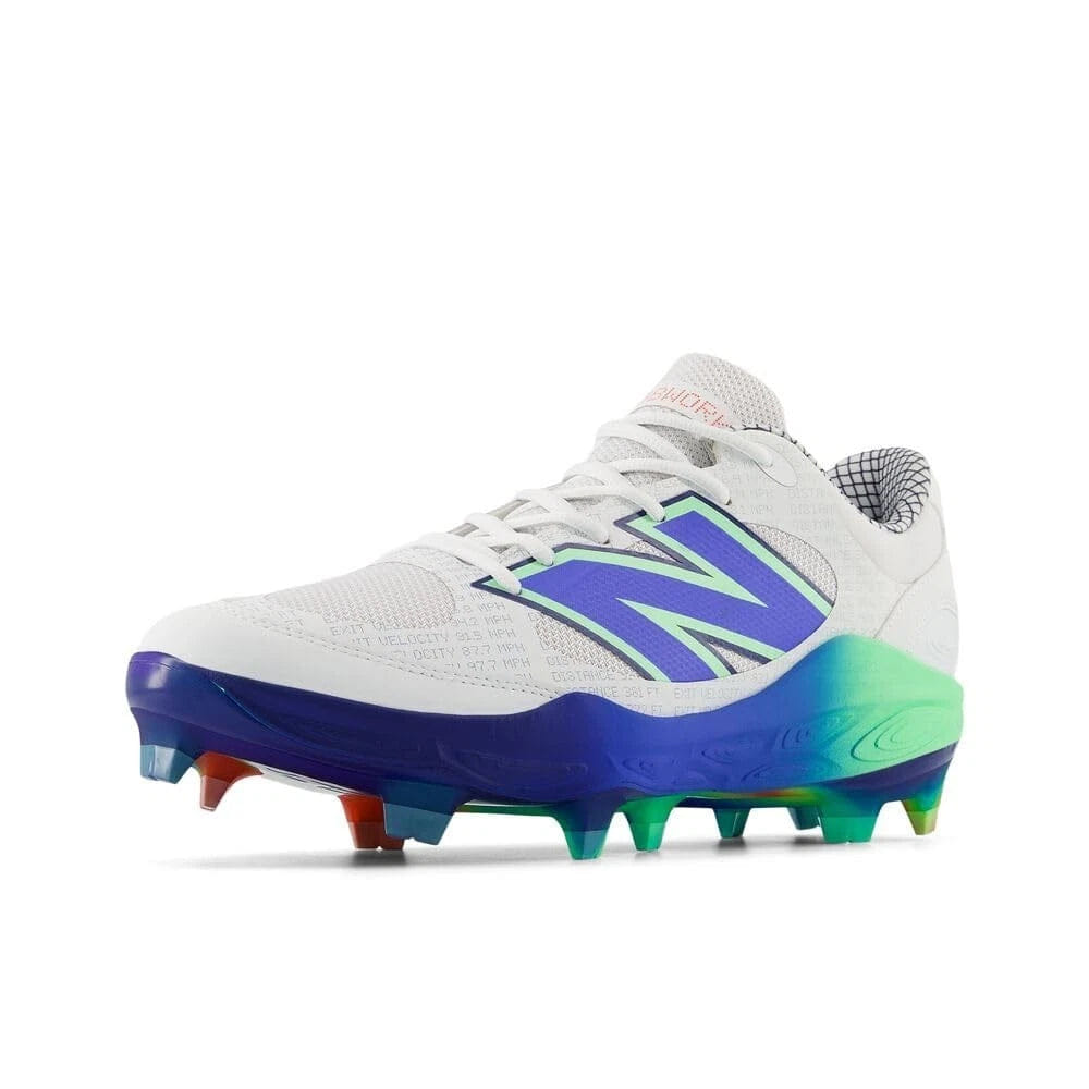 New Balance Fresh Foam 3000 V7 PL3000I7 Men's White Baseball Cleats LIQ1167