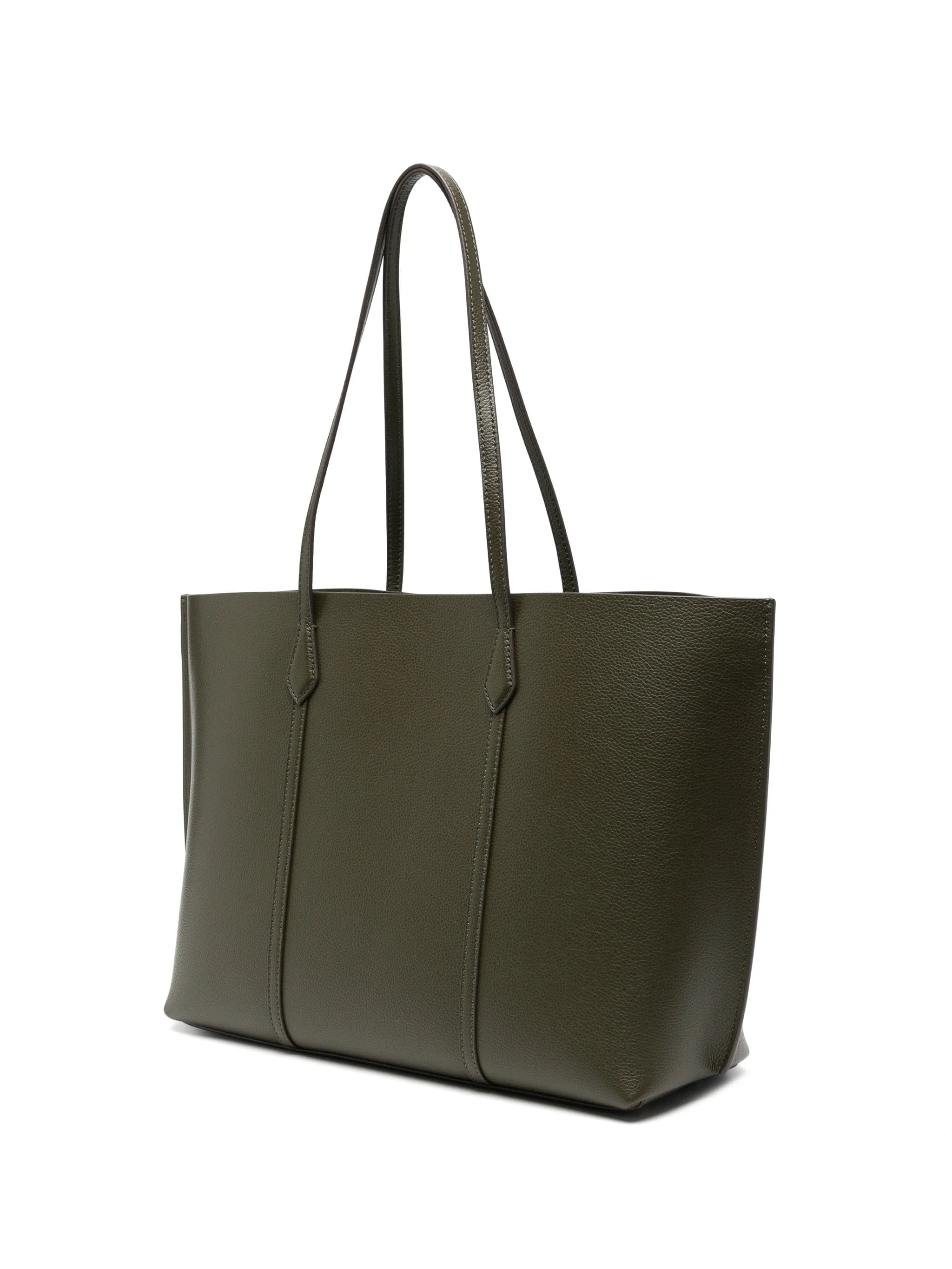 Tory Burch large pebbled leather tote bag