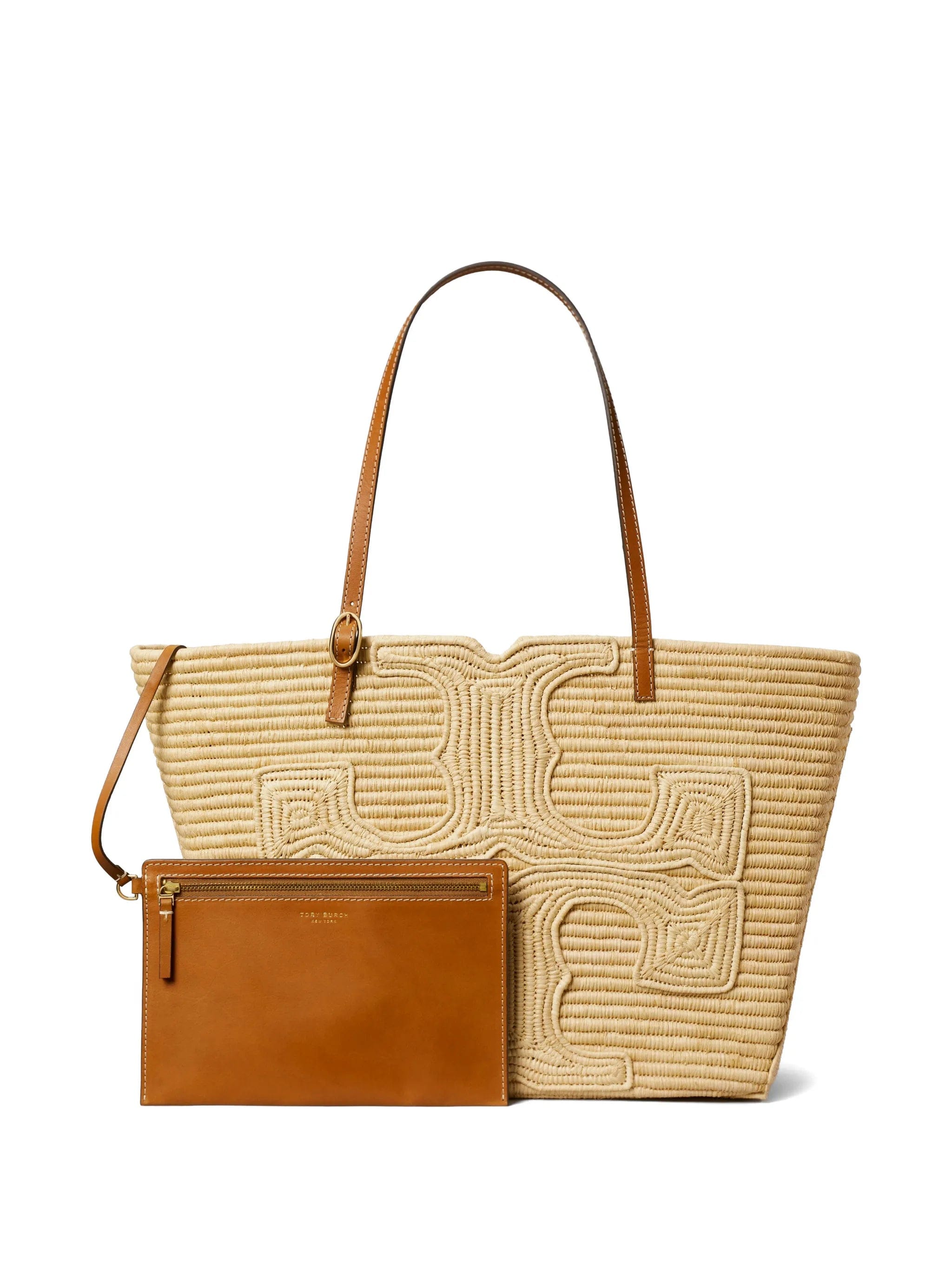 Tory Burch x Doum For Women large Ella logo - patch tote bag