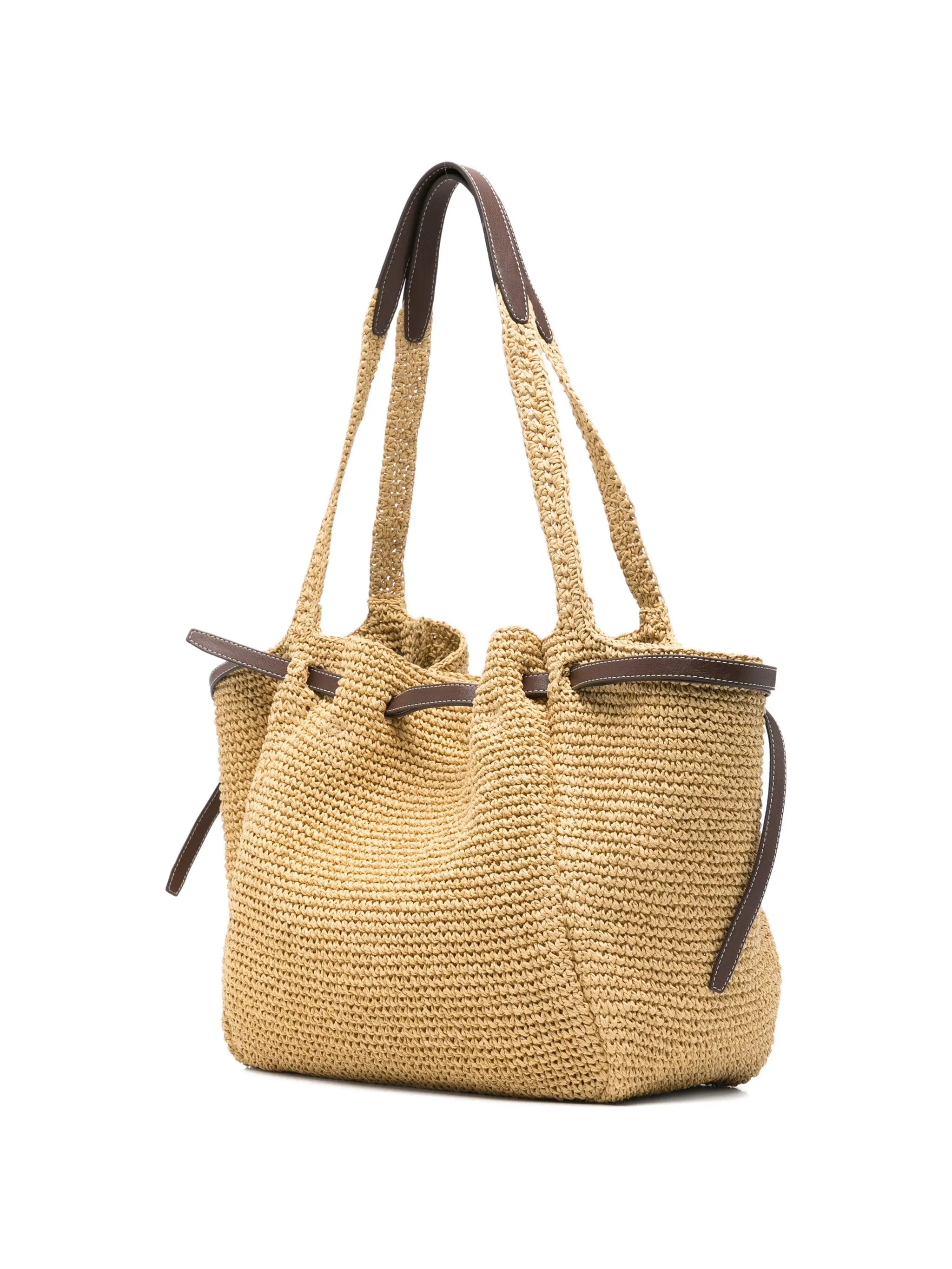 Tory Burch Romy straw tote bag