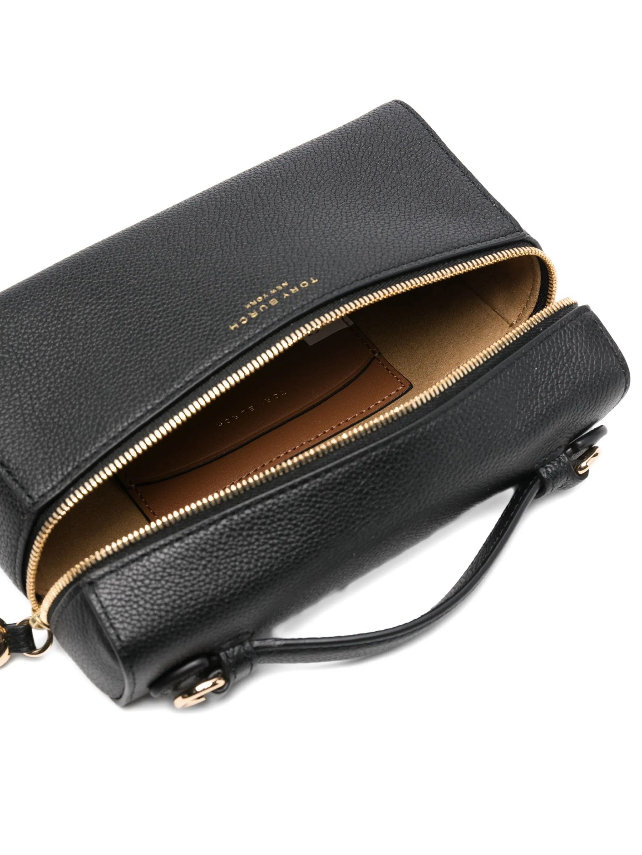 Tory Burch mini Romy Slim logo - print tote bag
