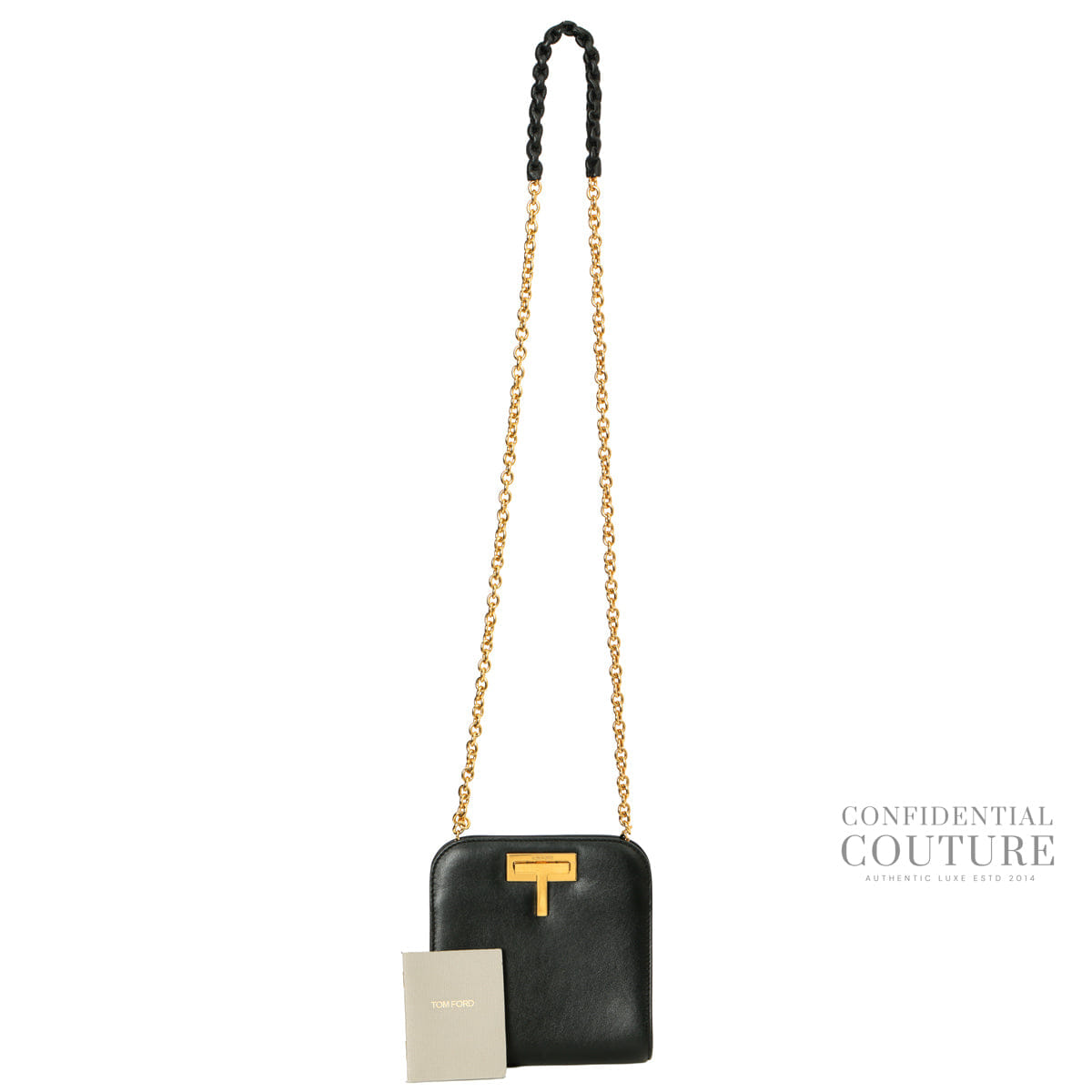 TOM FORD Cosmo small T Lock bag