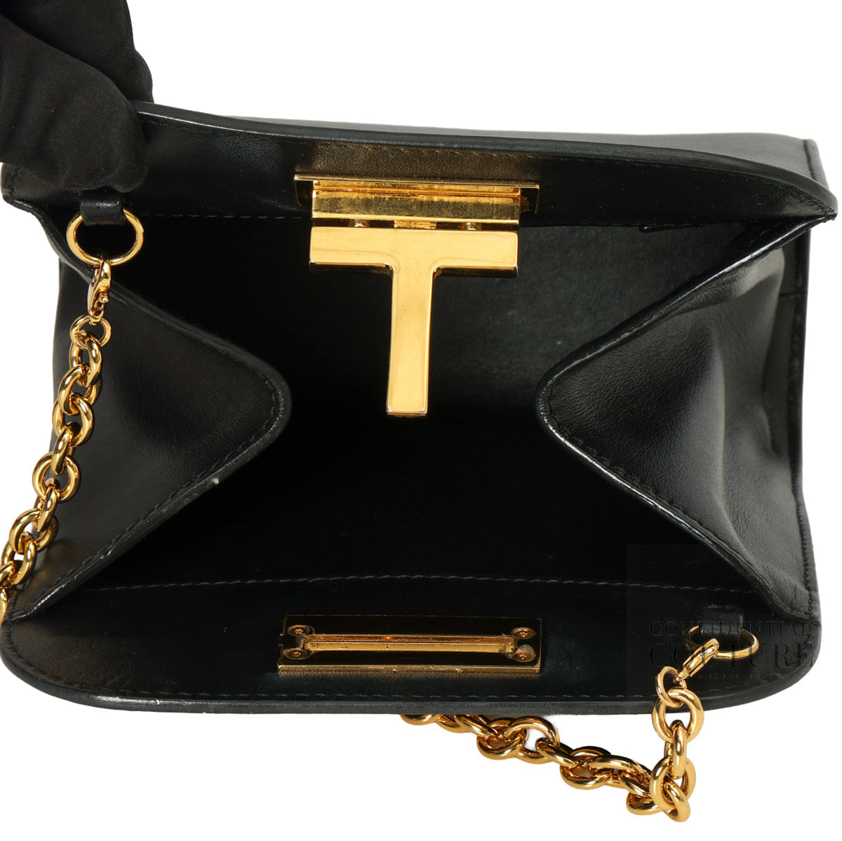 TOM FORD Cosmo small T Lock bag
