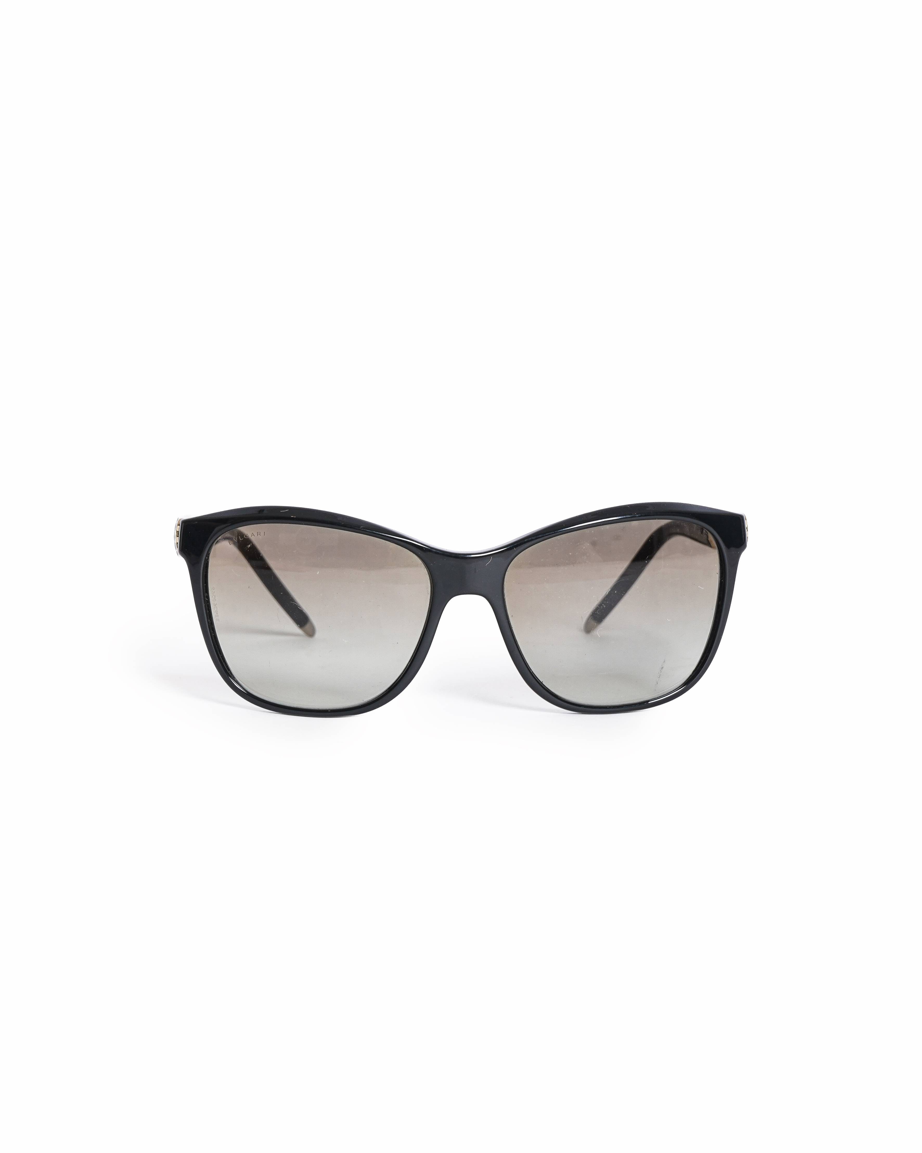 Bvlgari Women Cat - Eye Sunglasses With Detailing On The Temple